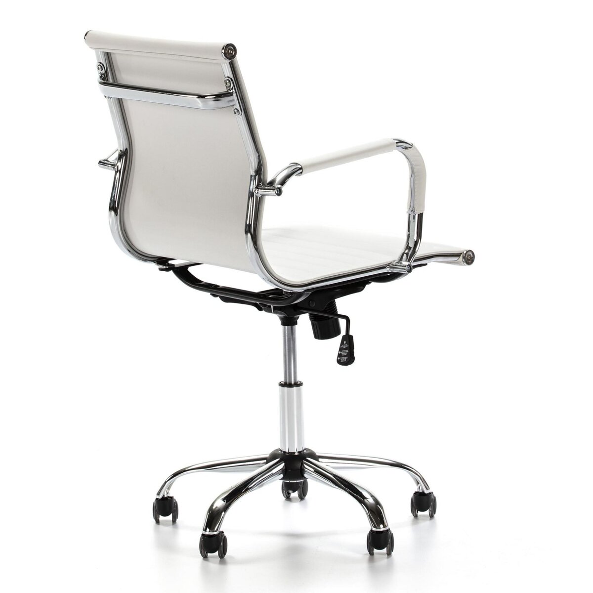 VS VENTA-STOCK Fauteuil de Bureau Croma inclinable Blanc,Cuir Synthétique