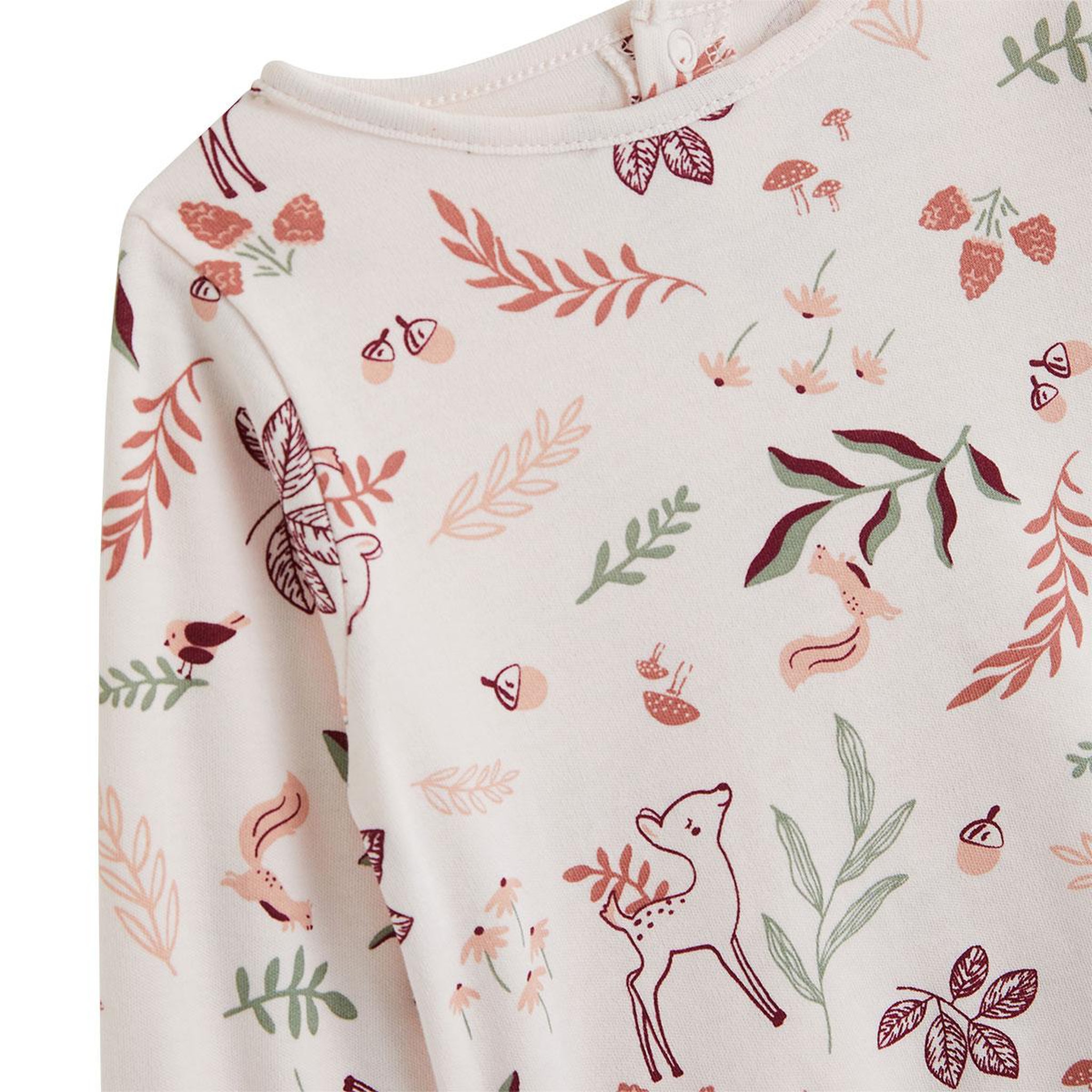 Voir la diapositive 5 : Petit Béguin Ensemble robe bébé en velours côtelé, t-shirt et collant evie