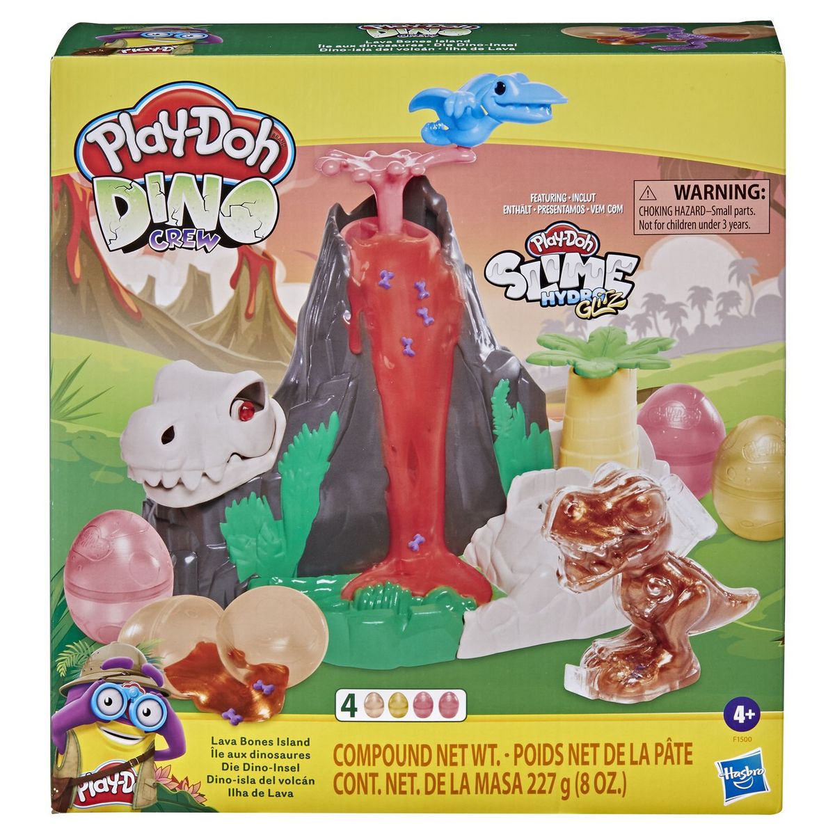 PLAY-DOH Dino Crew Slime Ile aux dinosaures