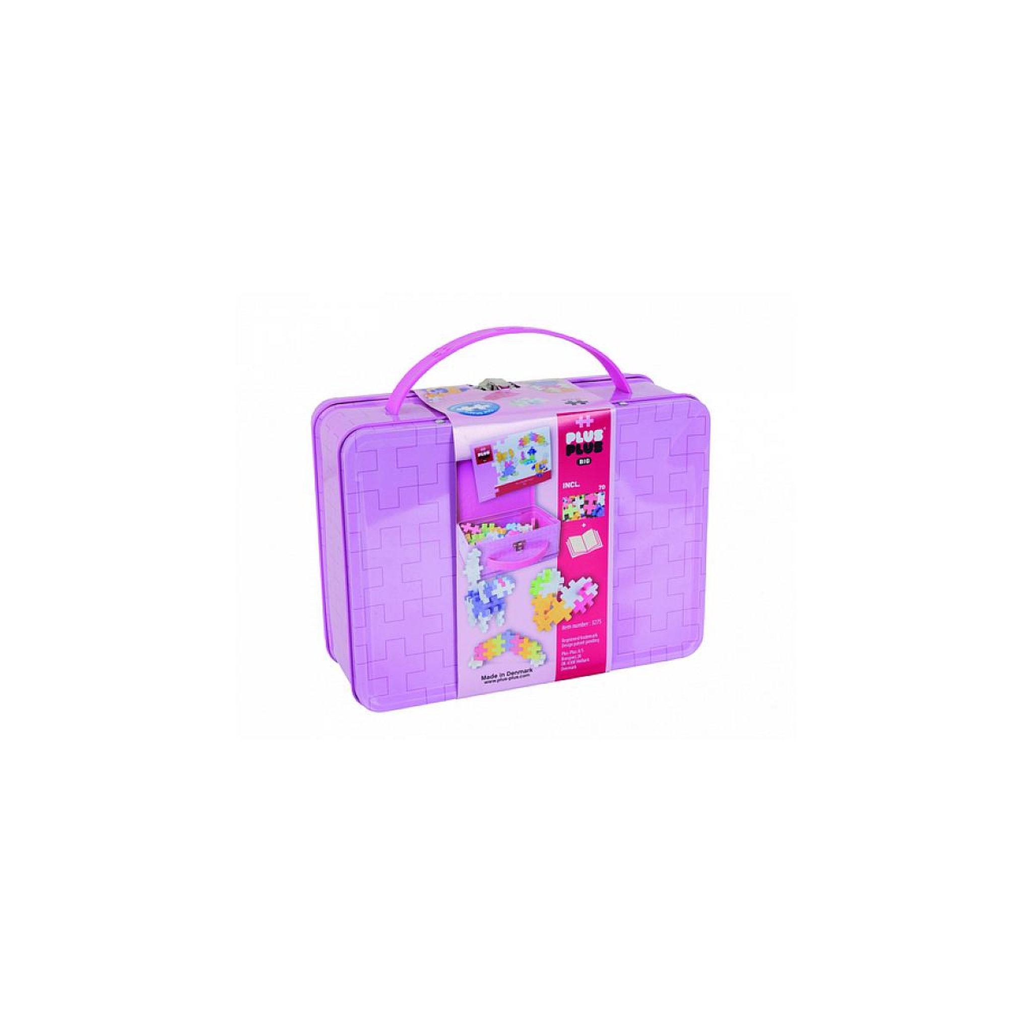 Voir la diapositive 2 : PlusPlus Plus Plus BIG Valisette Pastel 70 pieces