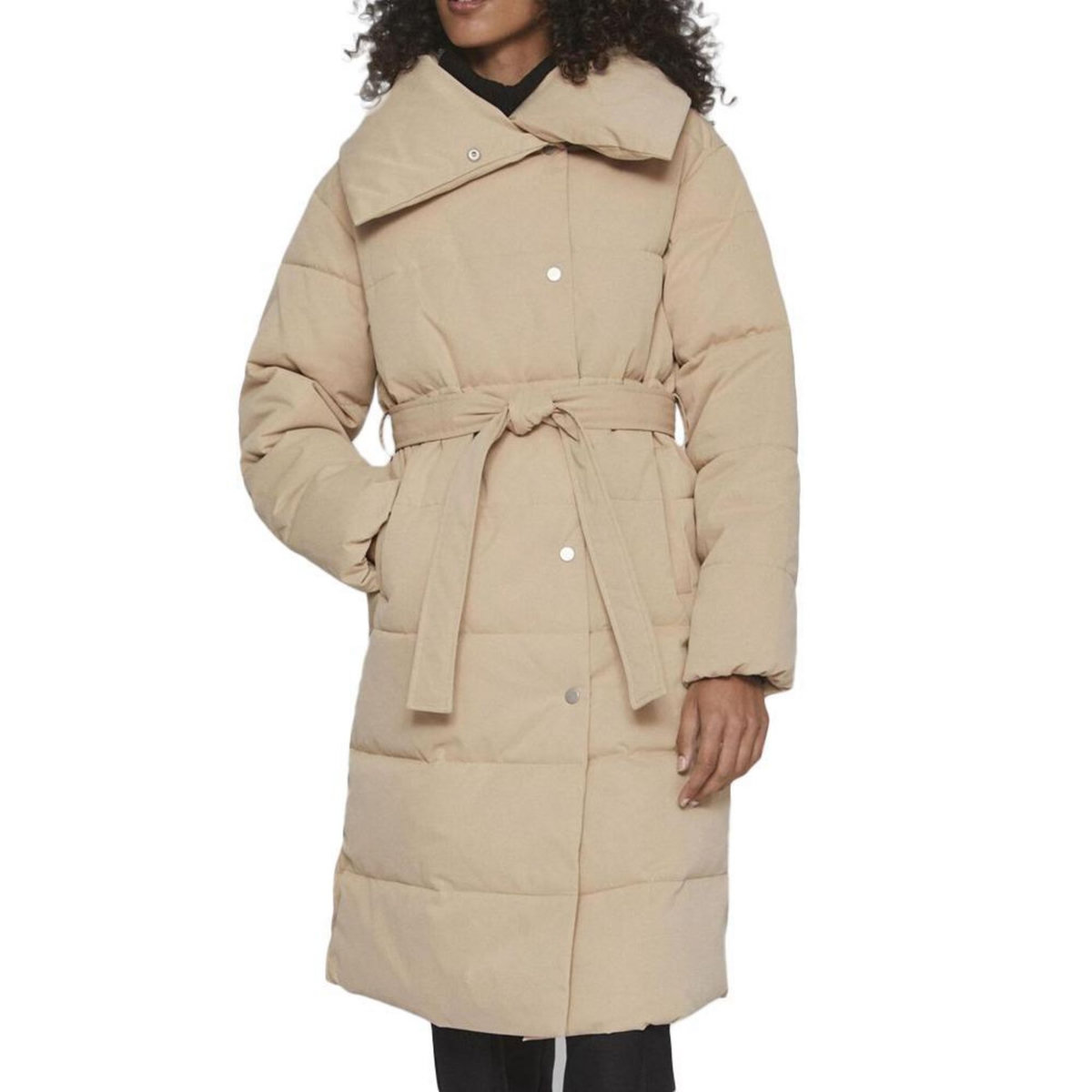 Vila Doudoune Beige Femme Vila Sulitana