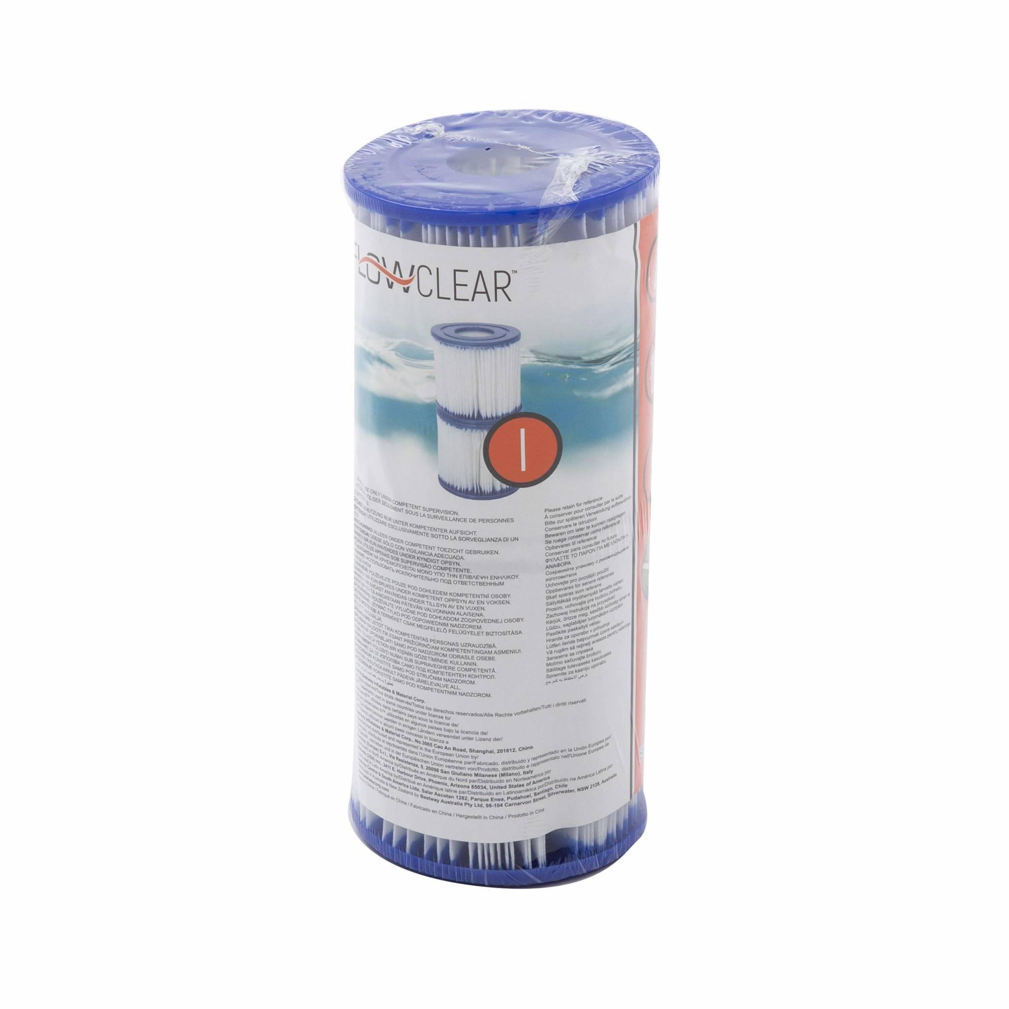 Voir la diapositive 5 : SWEEEK Lot de 2 cartouches filtrantes type 1 pour pompe de piscine  - 7.8x7.8cm compatibles avec piscines Bestway Leman. Opalite. Connemara. Diamant. Jade et Spinelle 3x2m