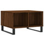 Voir la diapositive 2 : VIDAXL Table basse Chene marron 60x50x36,5 cm Bois d'ingenierie