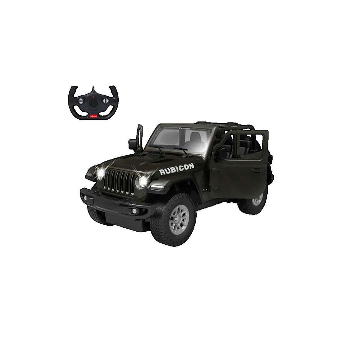 Modelco / Jamara Voiture radiocommandée Jamara Jeep Wrangler JL noir 1:14