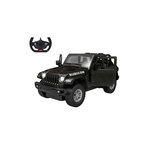 Modelco / Jamara Voiture radiocommandée Jamara Jeep Wrangler JL noir 1:14
