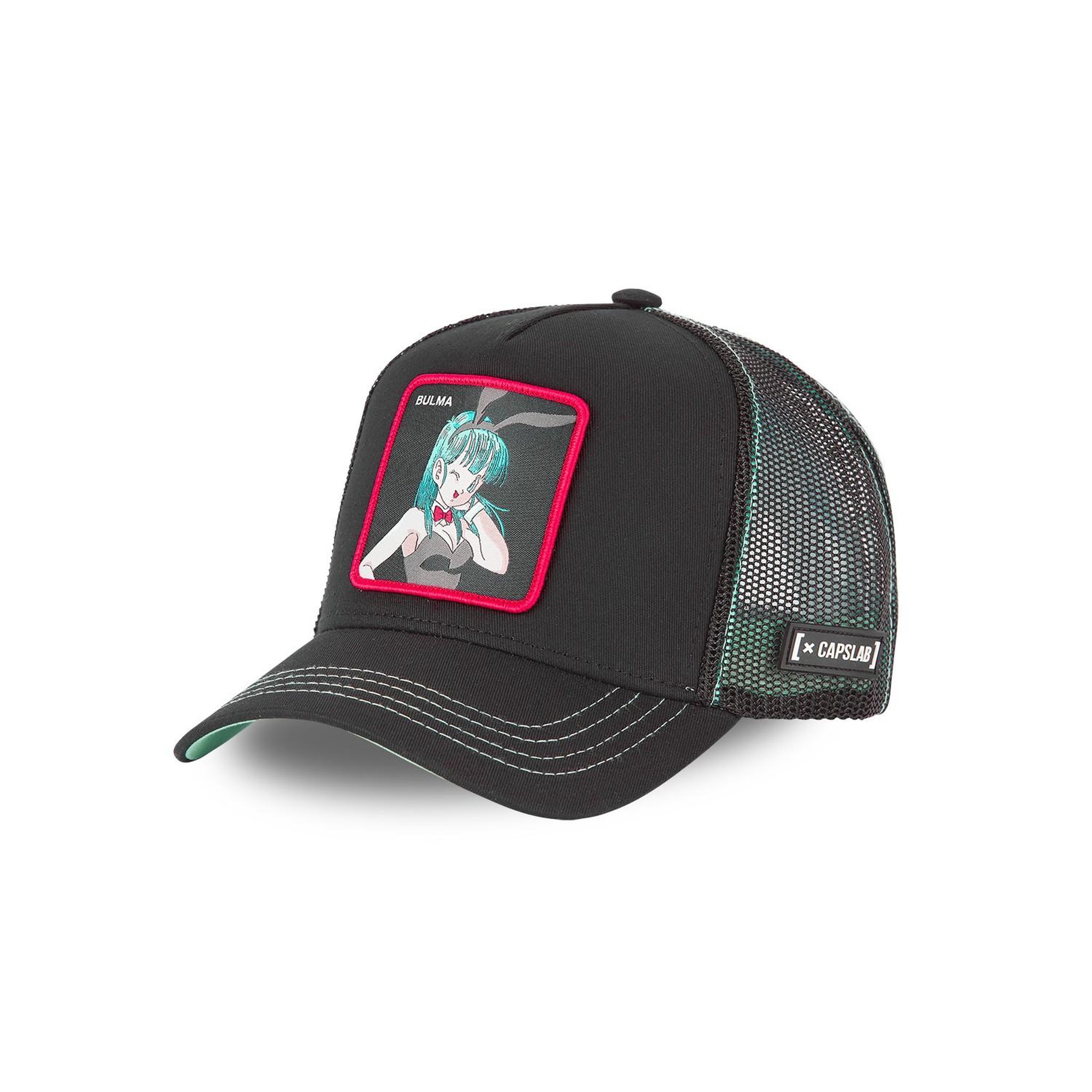 Voir la diapositive 1 : CAPSLAB Casquette trucker avec filet Dragon Ball Bulma