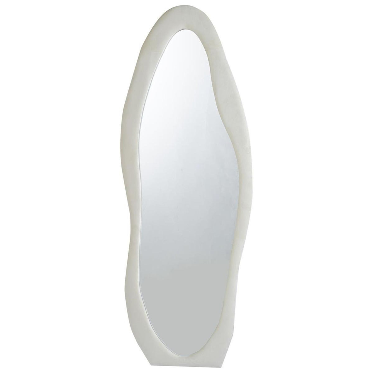 Paris Prix Miroir Design sur Pied  Perry  170cm Crème