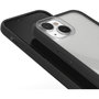 Voir la diapositive 2 : WOODCESSORIES Coque bumper iPhone 14 Plus transparent noir