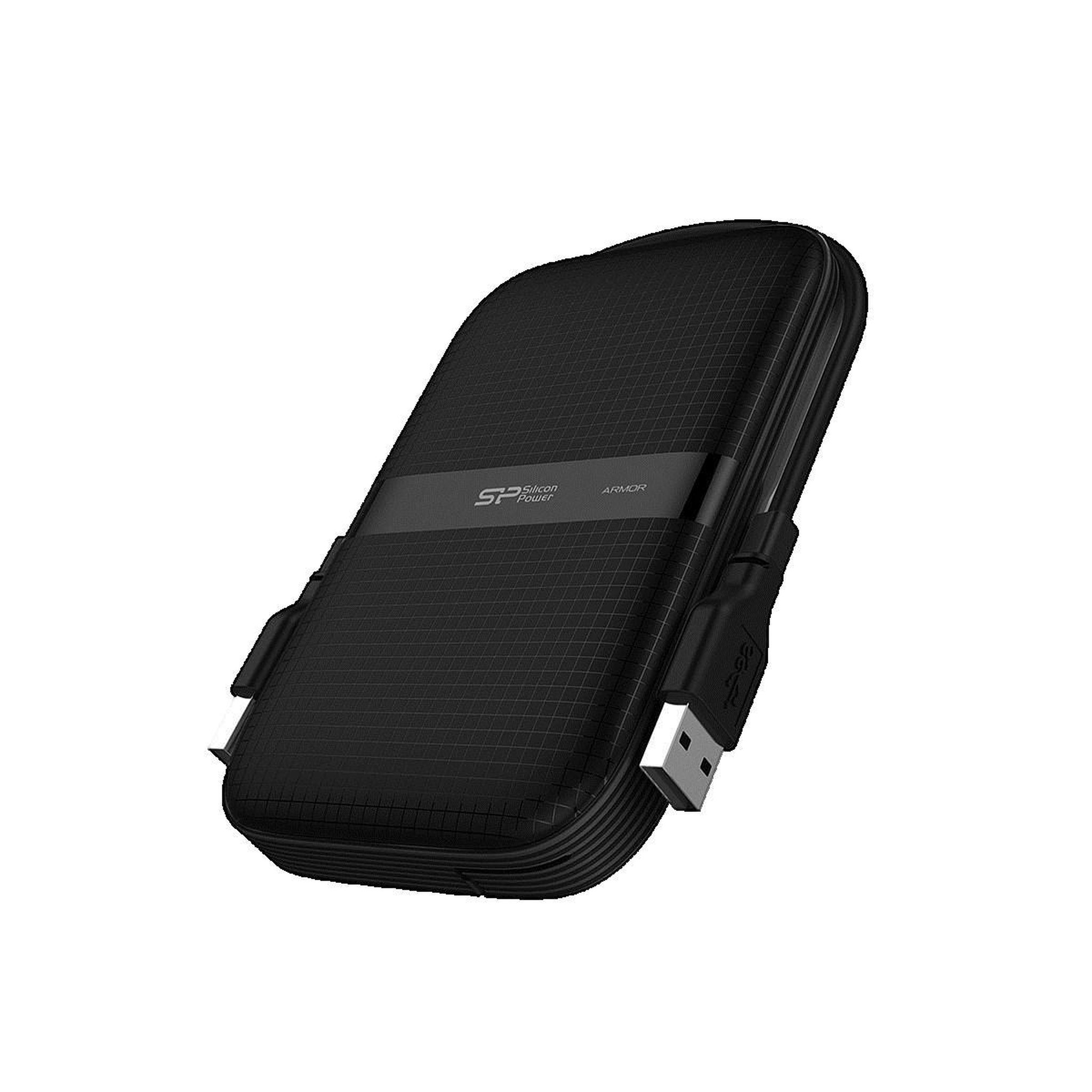 Voir la diapositive 2 : Silicon-power Disque dur externe Silicon Power Armor A60 5 To noir