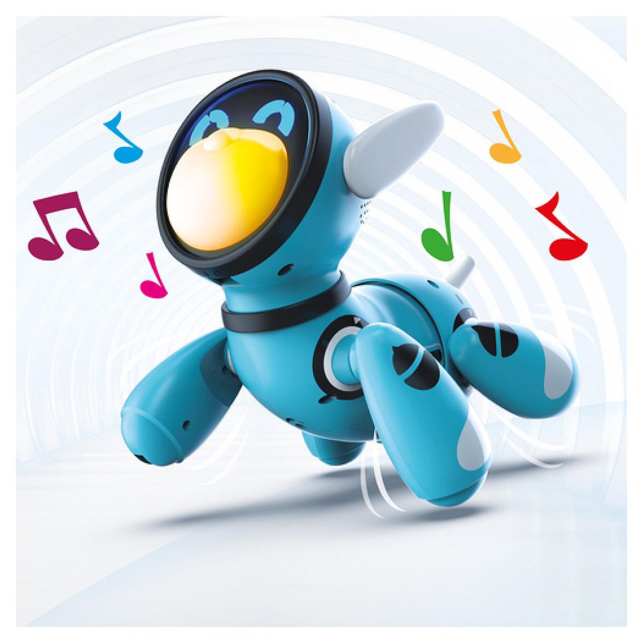 Voir la diapositive 4 : SILVERLIT robot chien telecommandé  jiggo
