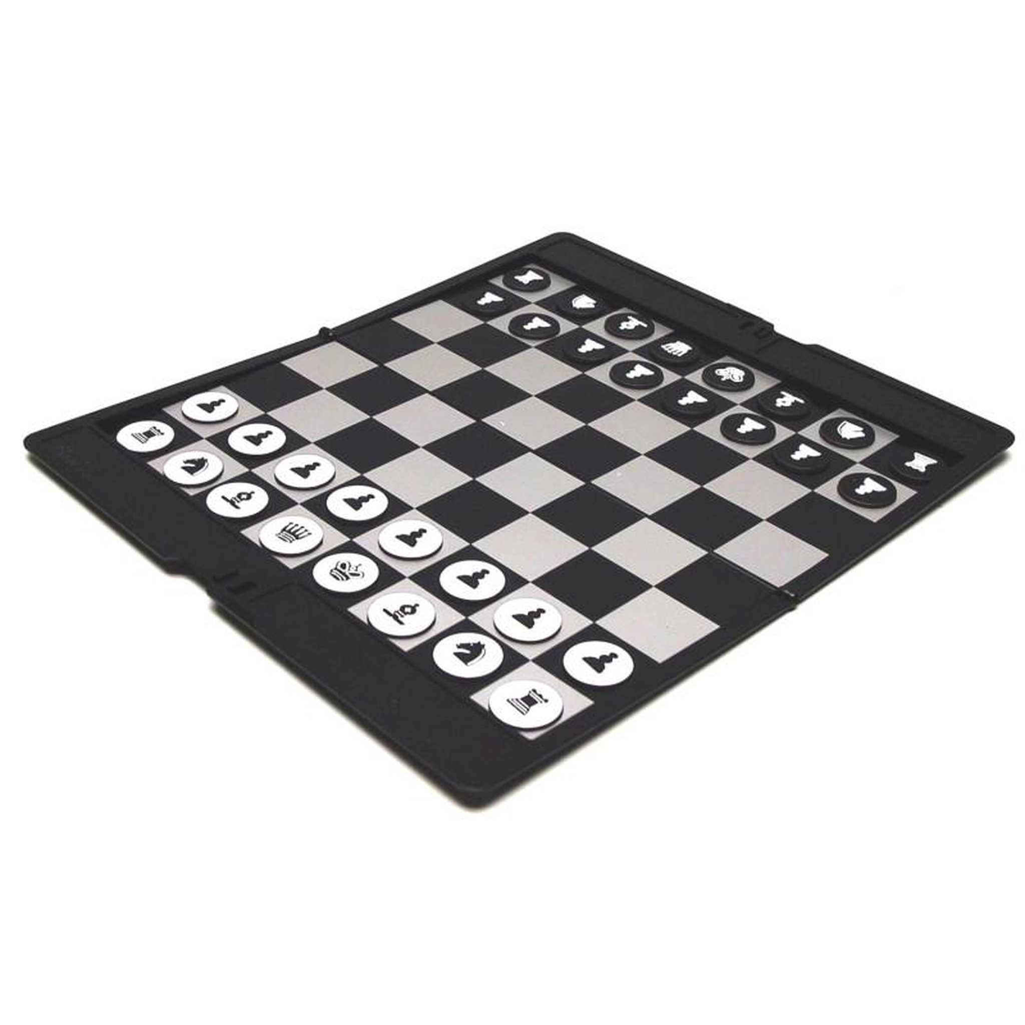 Hot Games HOT GAMES Jeu d'échec magnétique pliable 10x17cm.