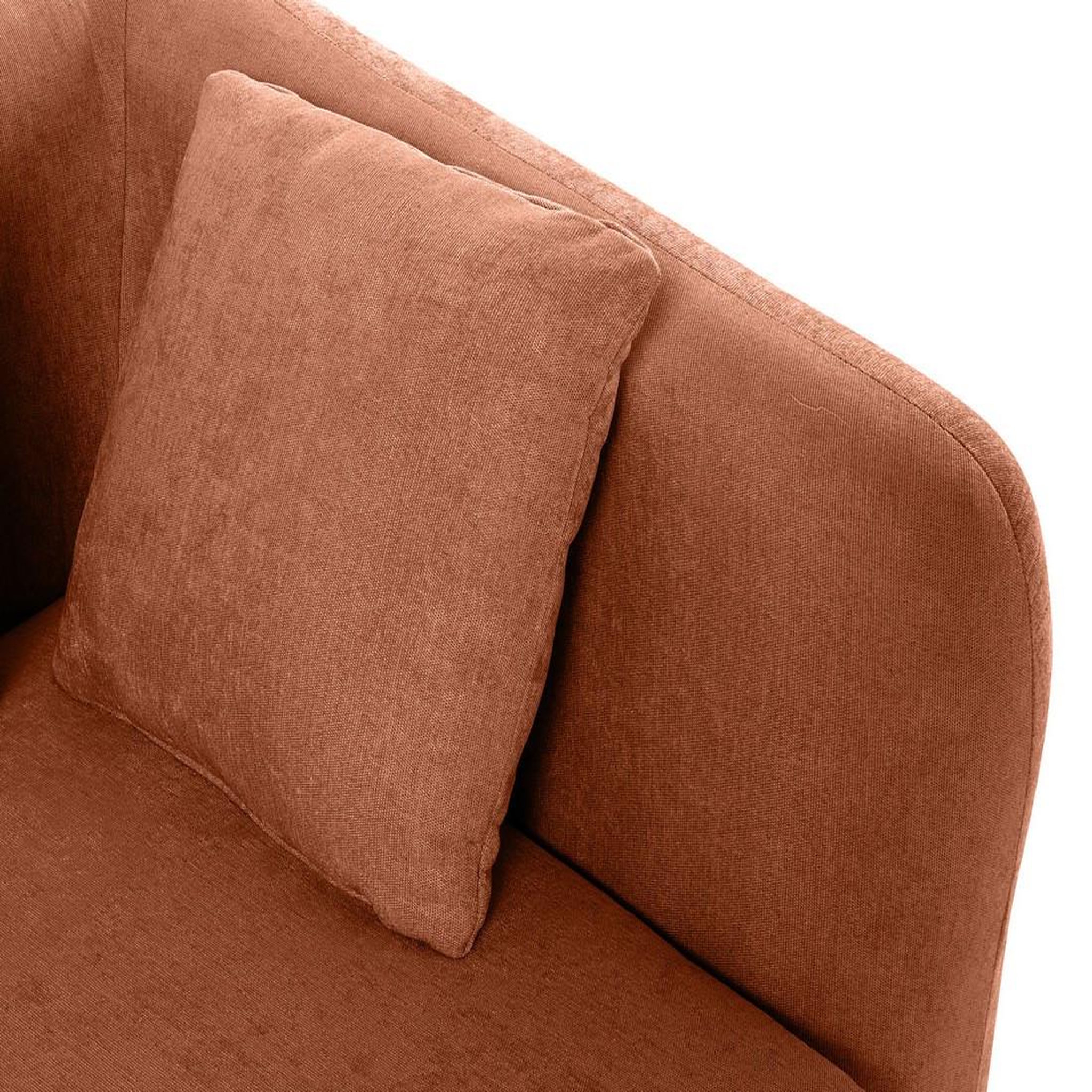 Voir la diapositive 5 : LISA DESIGN Ikare - module d'assise d'angle droit - en tissu