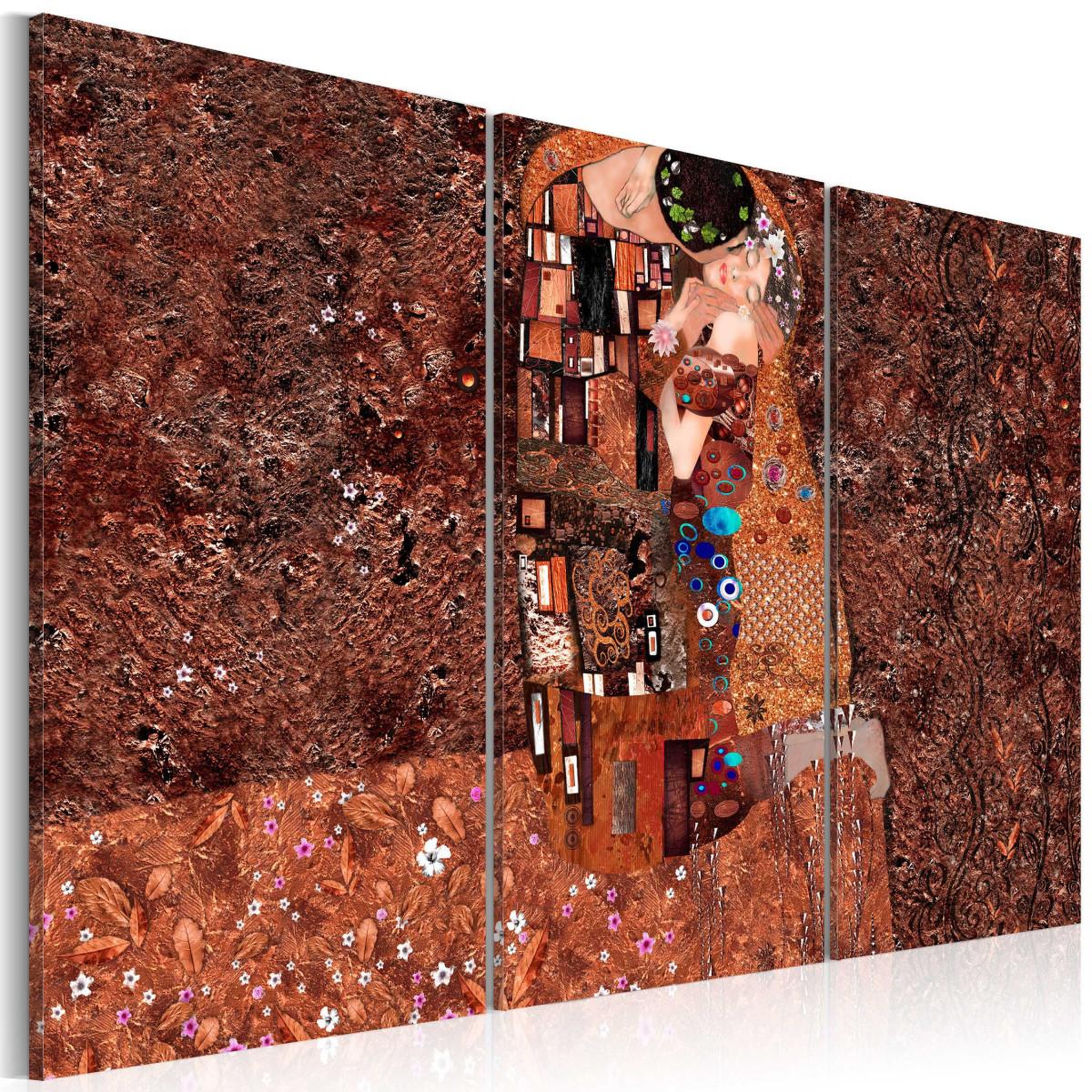 Paris Prix Tableau  klimt inspiration couleur de l'amour  80x120cm