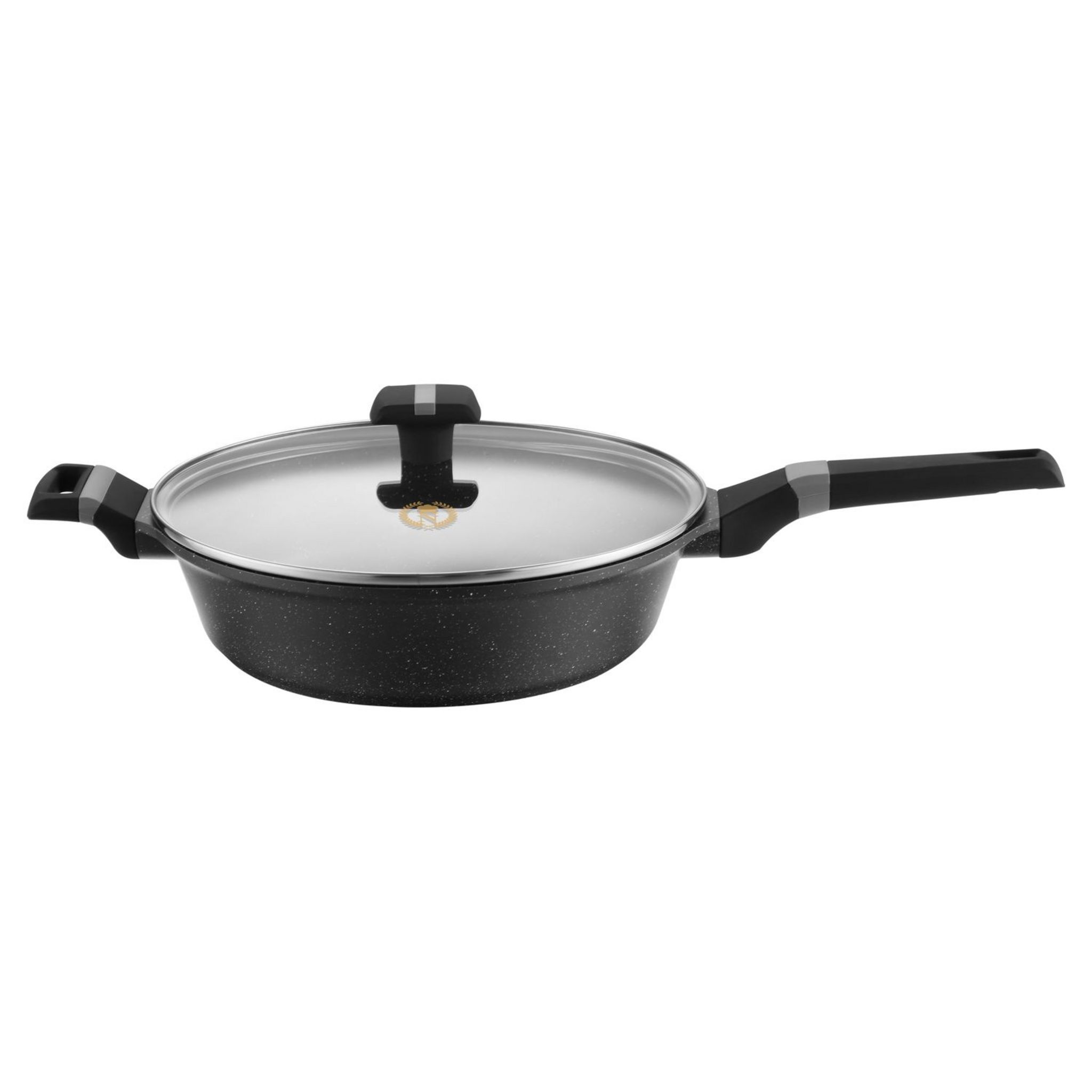 Sauteuse Noir Amovible 28cm - Diamant Bleu | Laguiole Cuisson