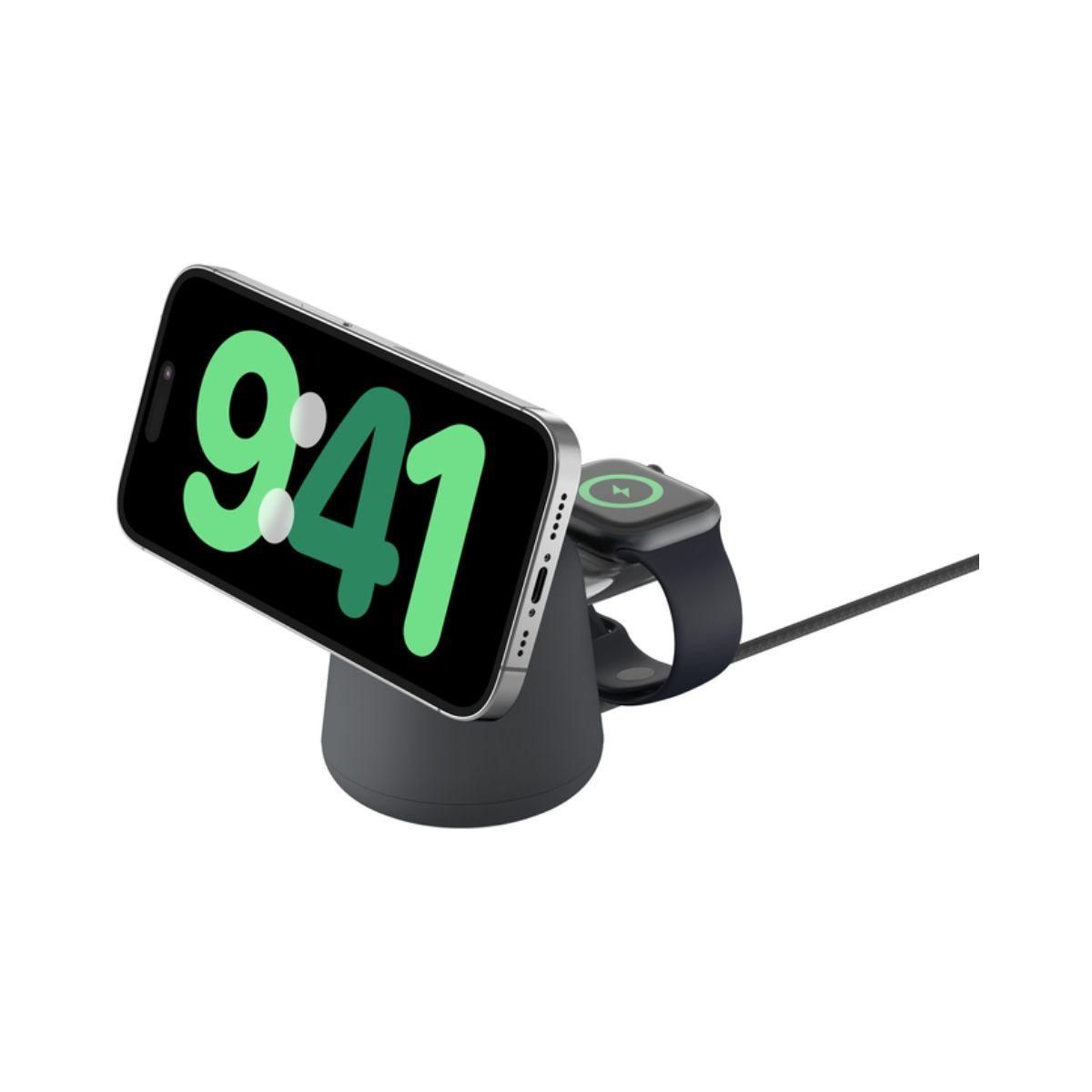 Belkin Chargeur induction station recharge 15W MagSafe 2 en 1
