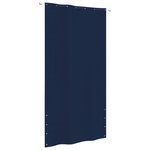 VIDAXL Ecran de balcon Bleu 140x240 cm Tissu Oxford
