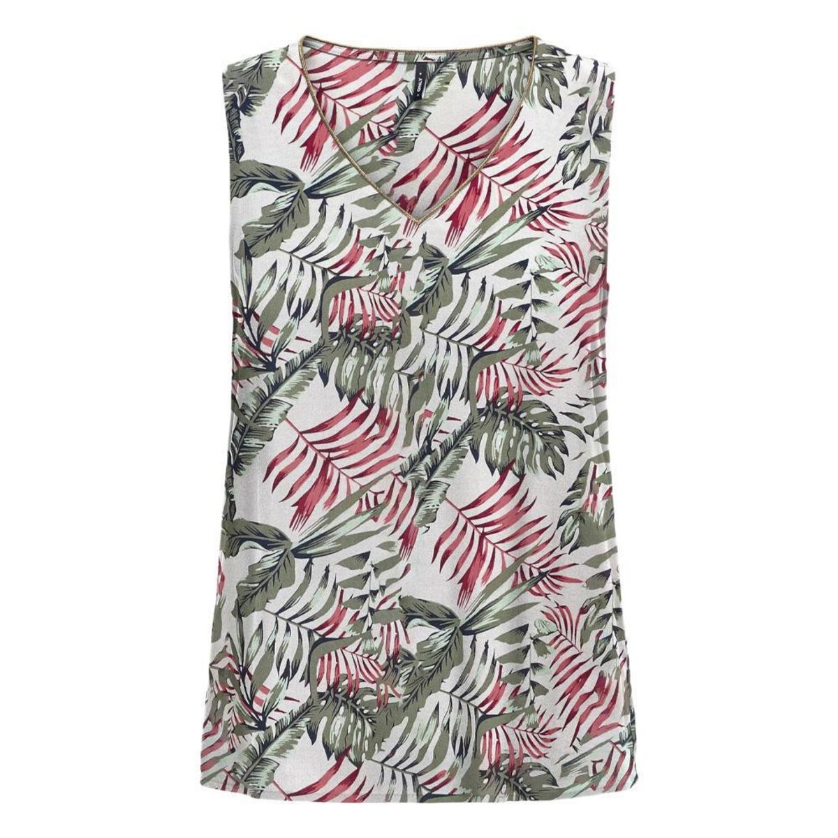 Only T Shirt Blanc/ Femme Only Onlselina