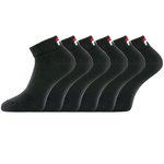 FILA Lot de 6 paires de chaussettes Quarter homme F9300 Noir. Coloris disponibles : Noir