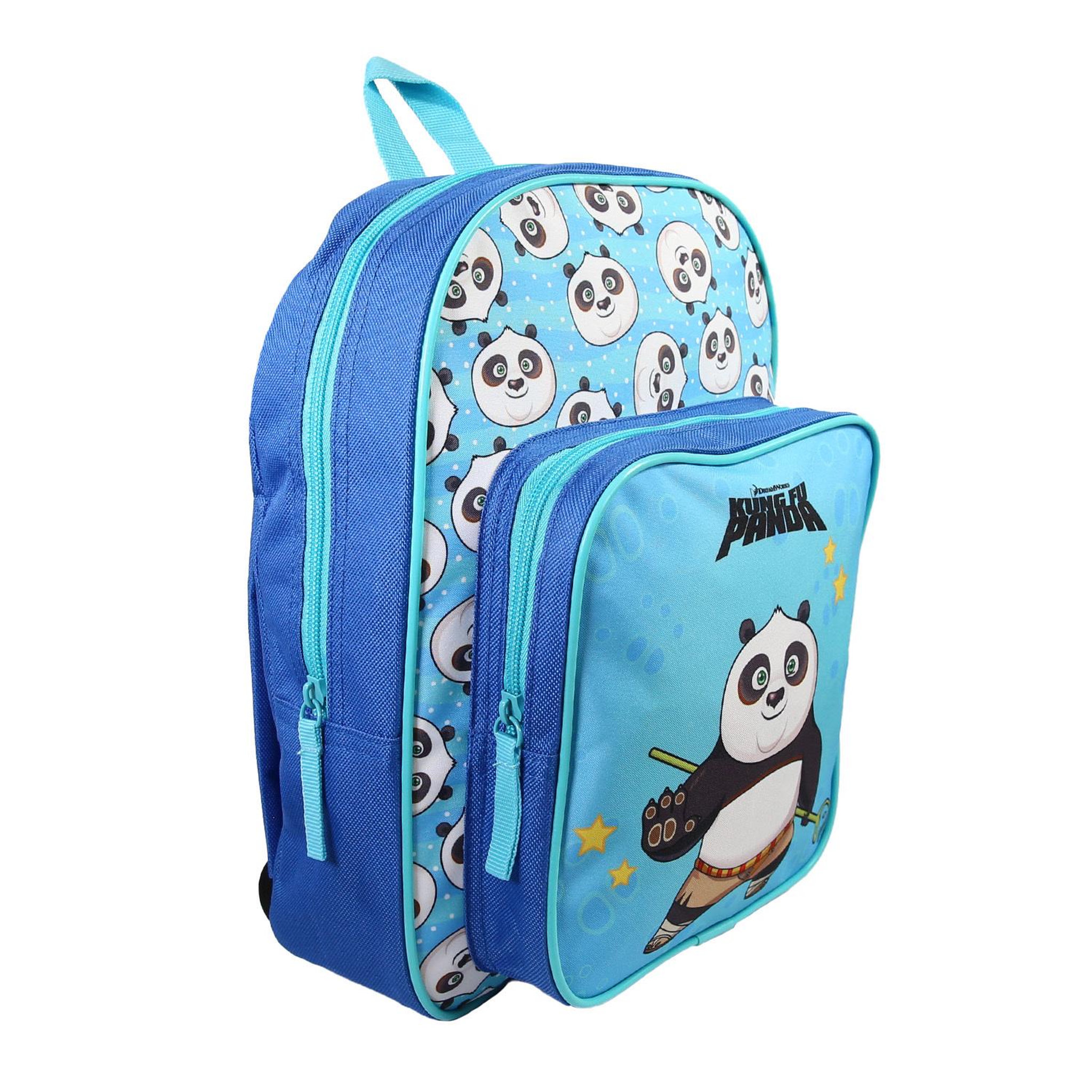 Voir la diapositive 2 : Bagtrotter Sac à dos maternelle 31 cm bleu Kung Fu Panda - Bagtrotter