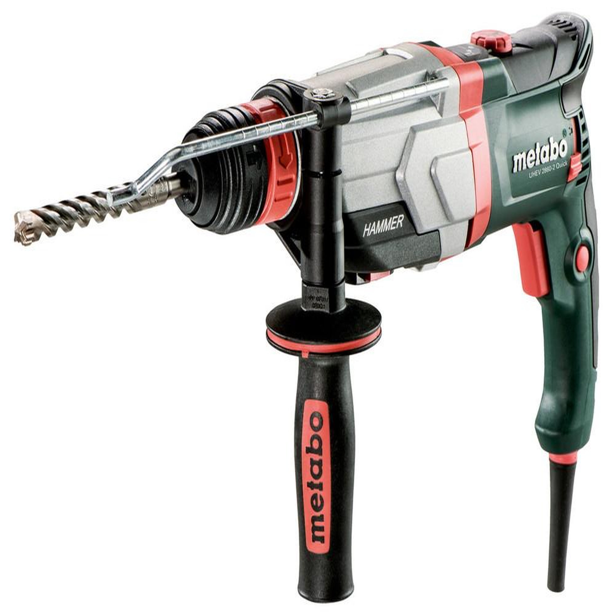 METABO SAS Marteau multi-fonction sds plus uhev 2860-2 quick - coffret metabox + 2ème mandrin quick