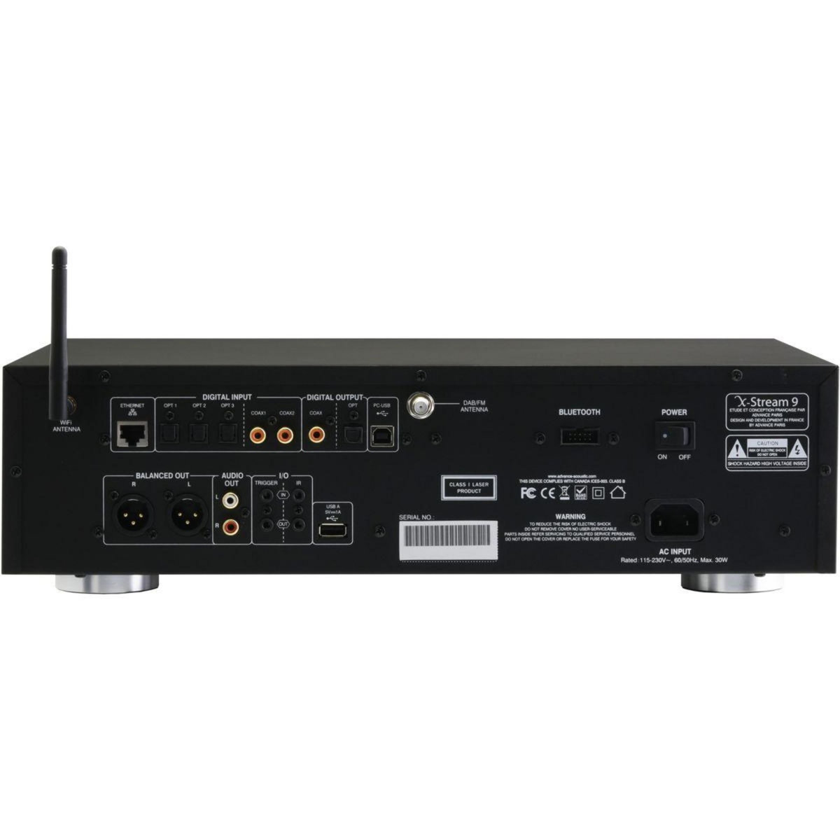 ADVANCE PARIS DAC audio X-Stream 9