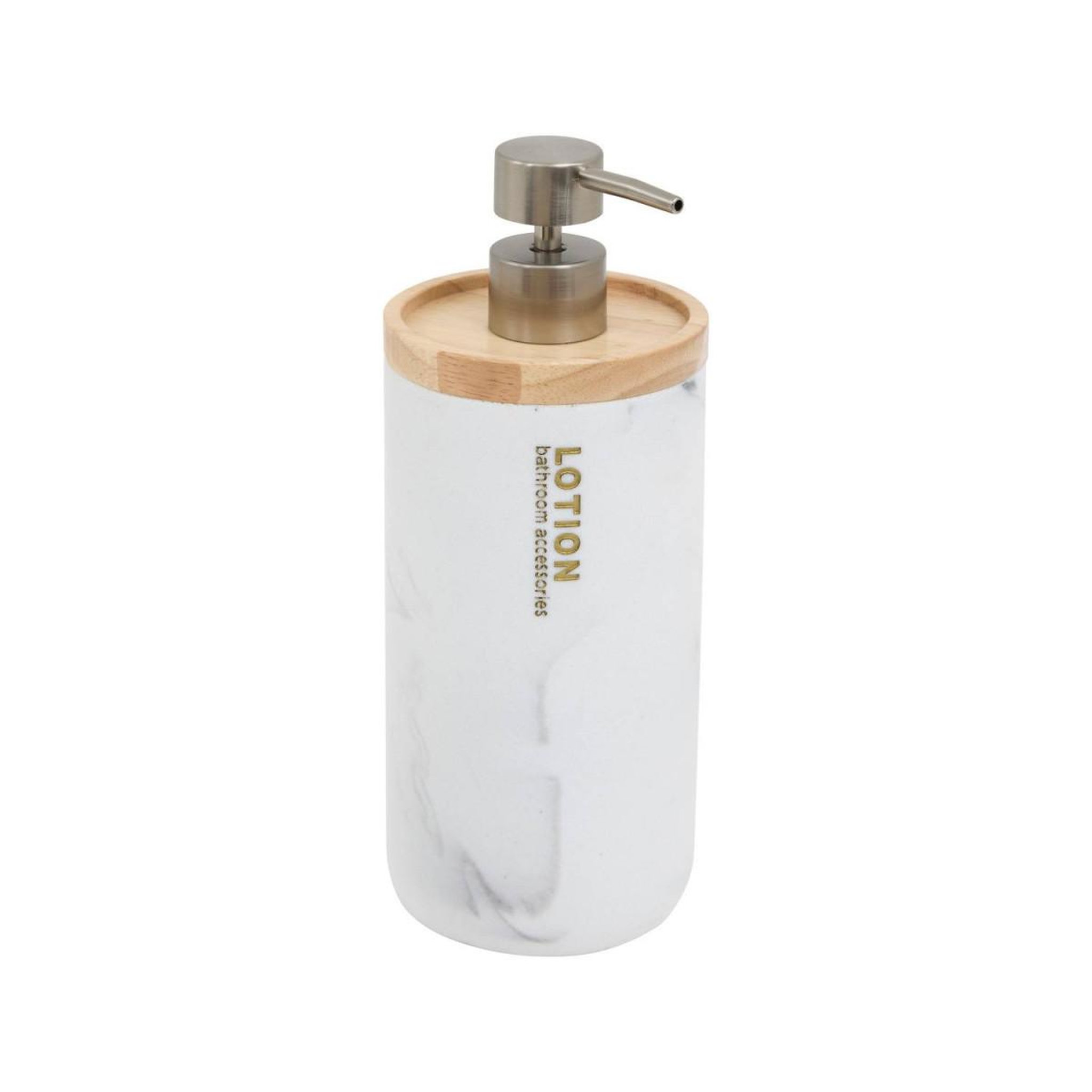 FIVE Distributeur de savon effet marbre  lea  842ml blanc