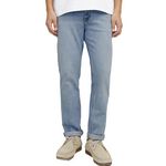 Jack & Jones Jean Slim  Homme Jack & Jones Clark - W28. Coloris disponibles : Bleu