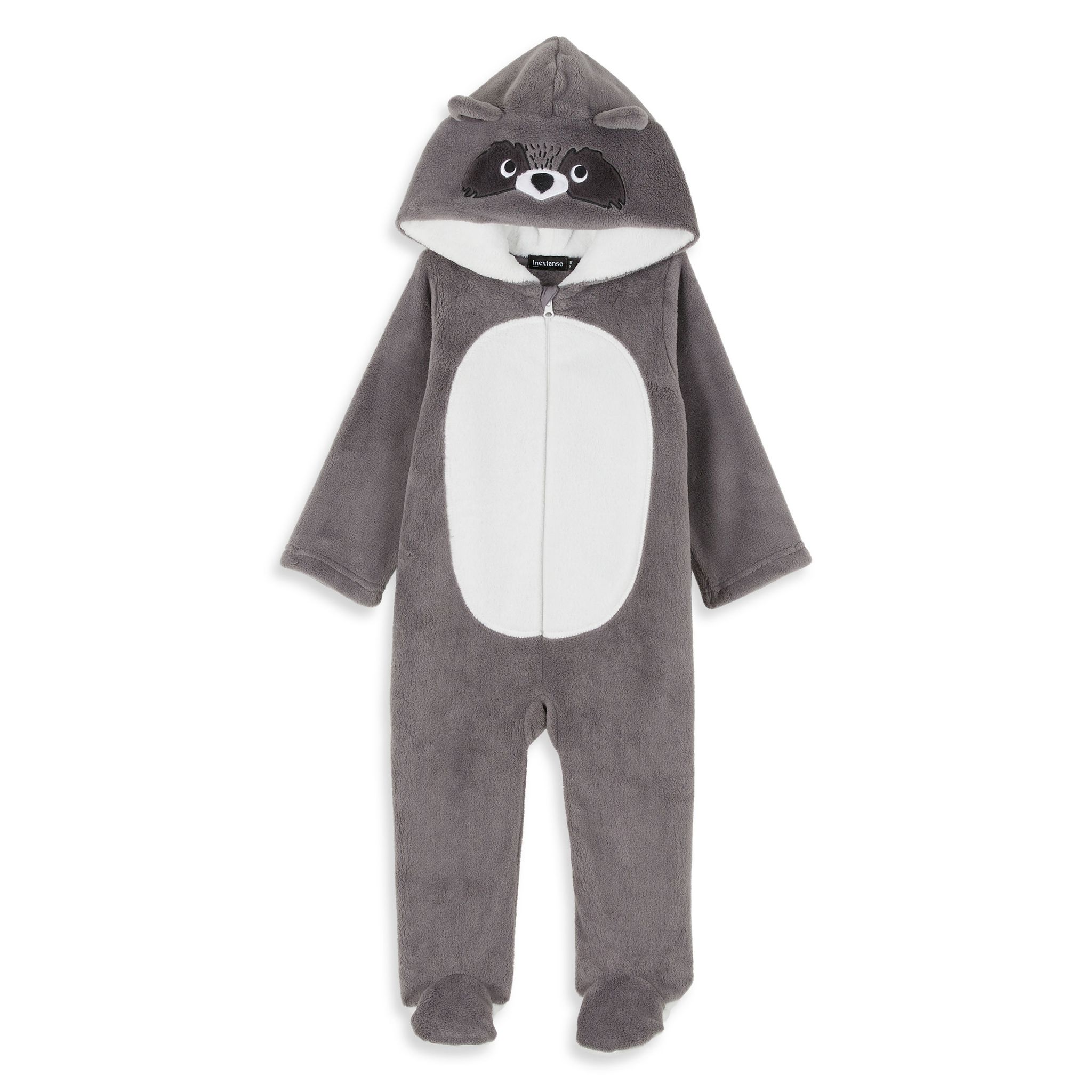 Combinaison De Couchage Bébé Grise - Motif "Santa Ho Ho Ho" - Tailles 3 Mois Et 12 Mois - Neuf Sans étiquettes