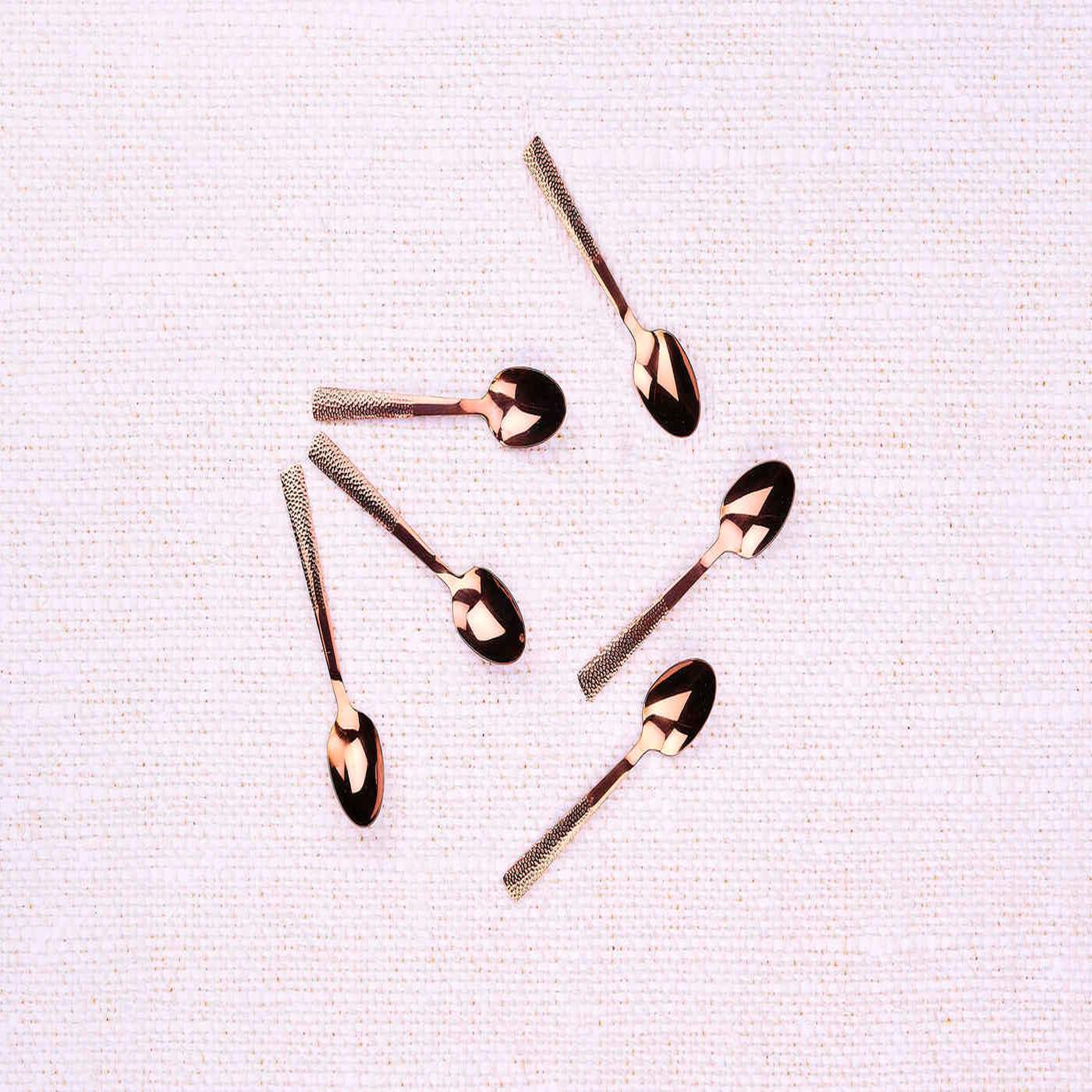 Voir la diapositive 3 : BJORN Coffret 6 petites cuillères FINN - Copper
