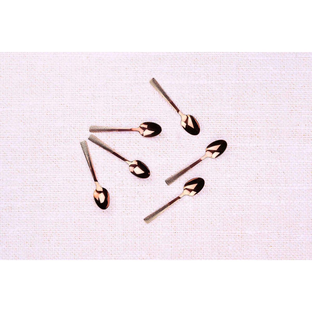 BJORN Coffret 6 petites cuillères FINN - Copper