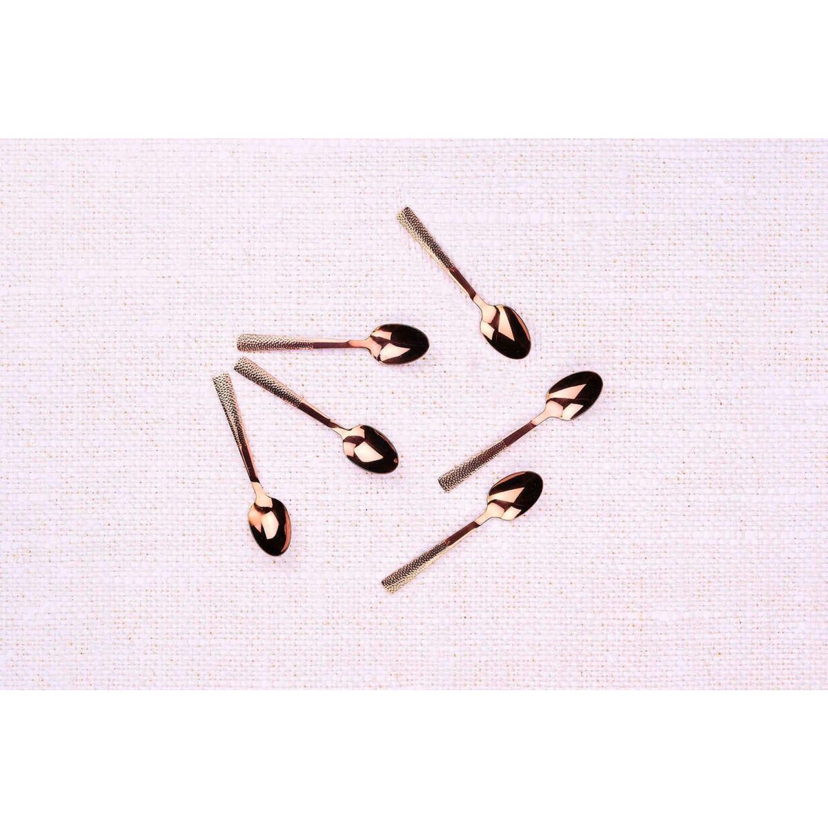 BJORN Coffret 6 petites cuillères FINN - Copper