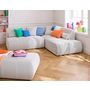 Voir la diapositive 2 : LISA DESIGN Onyx - pouf d'appoint - en tissu mailles 3d
