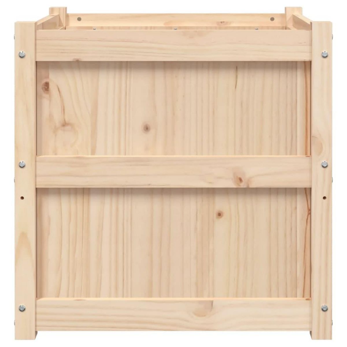 VIDAXL Jardiniere d'exterieur 60x60x60 cm bois de pin massif