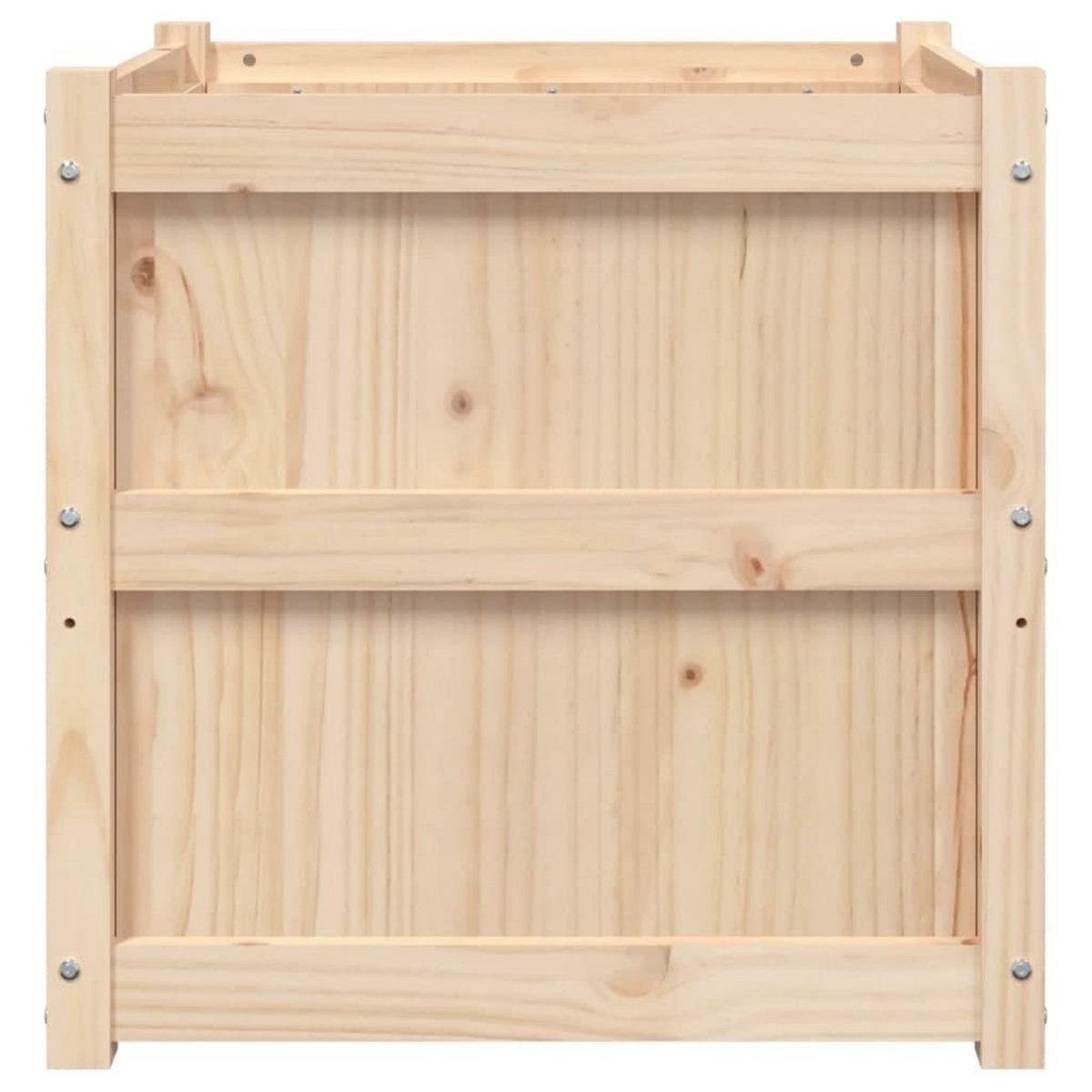 VIDAXL Jardiniere d'exterieur 60x60x60 cm bois de pin massif
