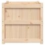 Voir la diapositive 5 : VIDAXL Jardiniere d'exterieur 60x60x60 cm bois de pin massif
