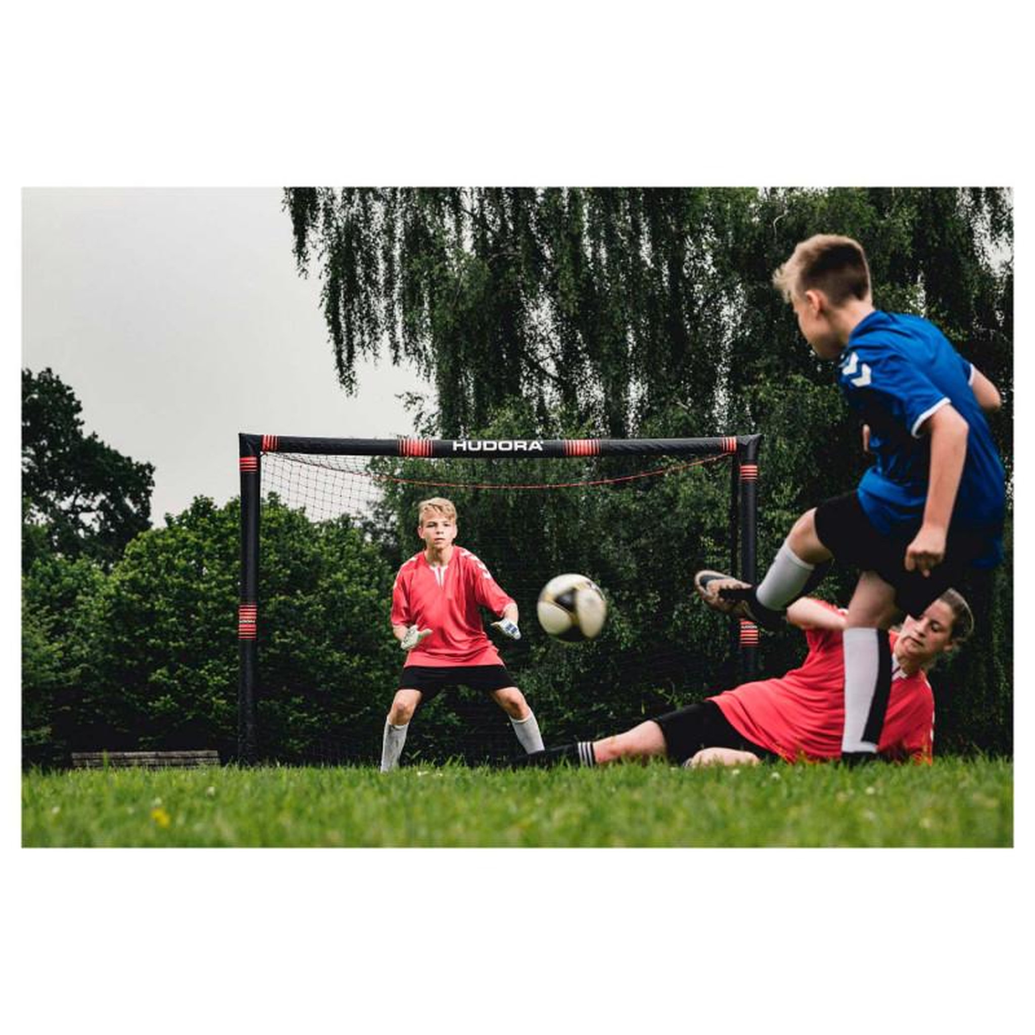 Voir la diapositive 2 : HUDORA Hudora But de Football Pro Tect 240