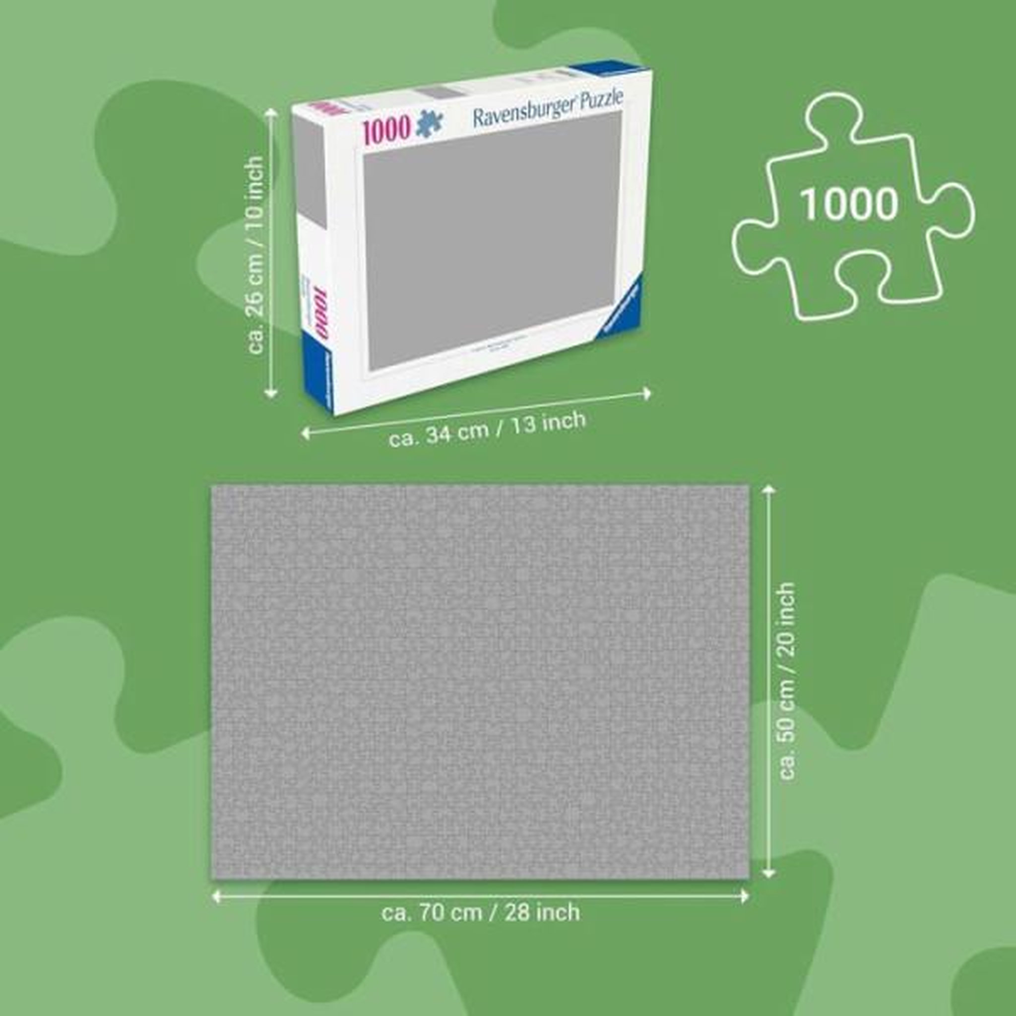 Voir la diapositive 3 : RAVENSBURGER Puzzle 1000 pièces - ravensburger - 12000302 - le bureau de l'artiste (disney/pixar) - 70 x 50 cm - à partir de 14 ans