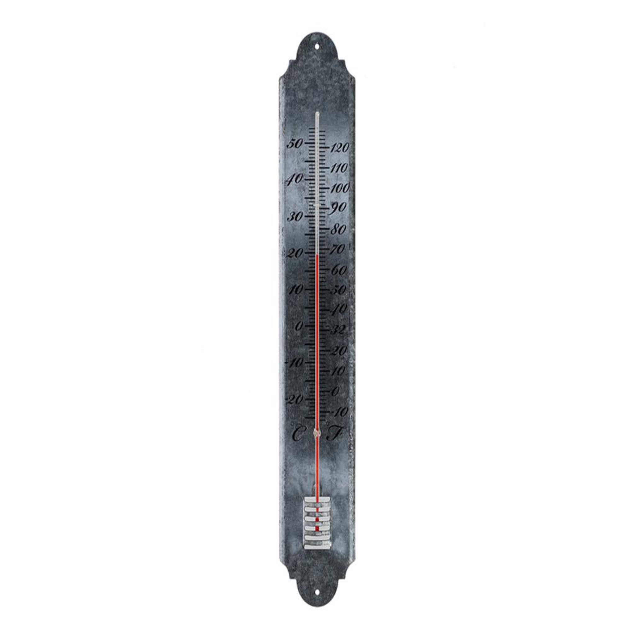 ESSCHERT DESIGN Thermomètre en zinc patiné L - Esschert Design