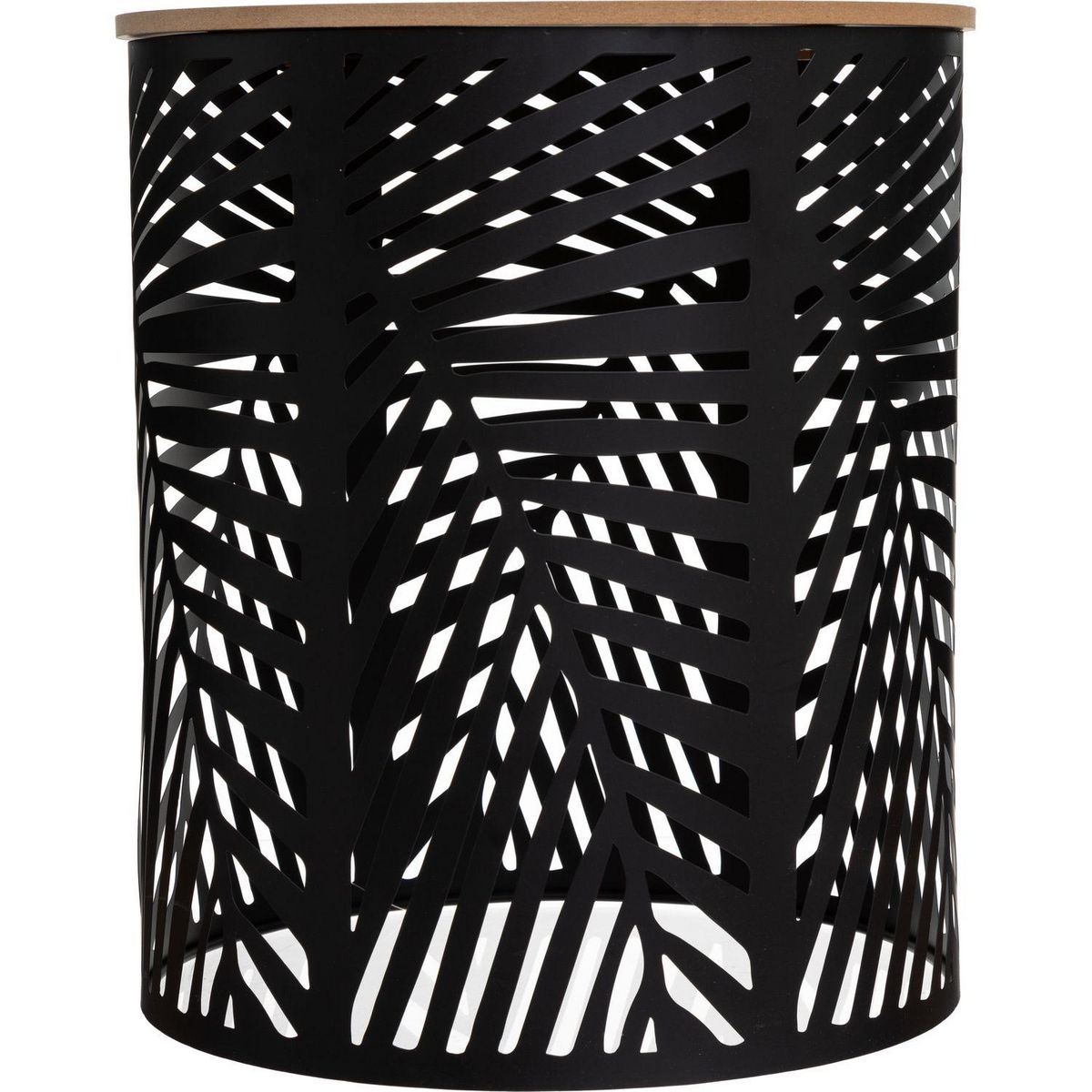 ATMOSPHERA 2 Tables d'appoint design métal bois Contempo - Noir