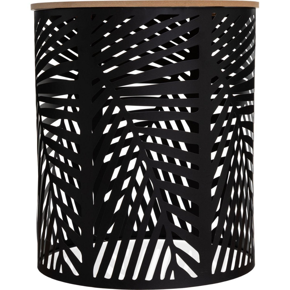 ATMOSPHERA 2 Tables d'appoint design métal bois Contempo - Noir