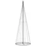 VIDAXL Arbre de Noël cone 732 LED Blanc chaud 160x500 cm