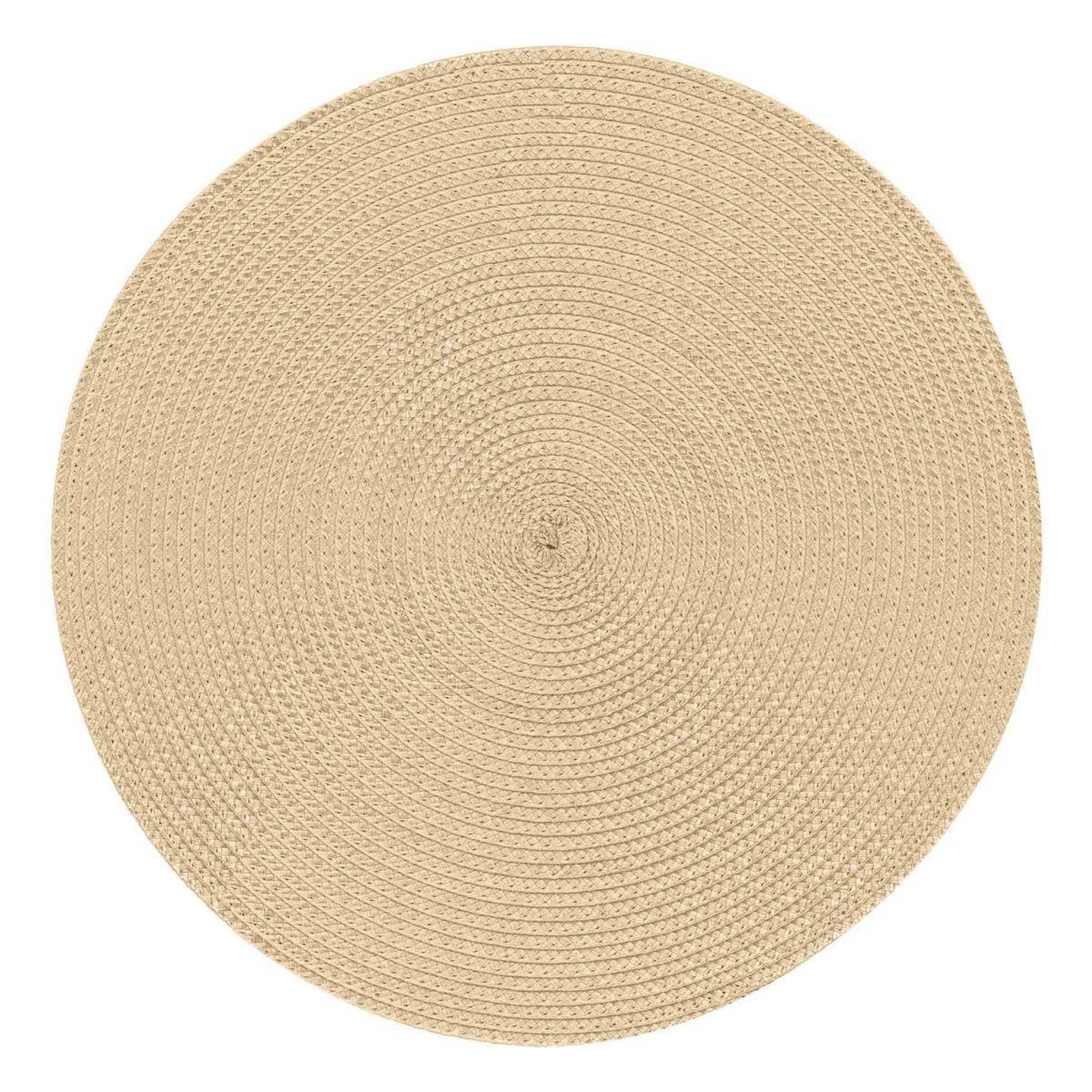 Voir la diapositive 2 : Douceur d'Intérieur Set de table uni  zebulon  35cm beige lin
