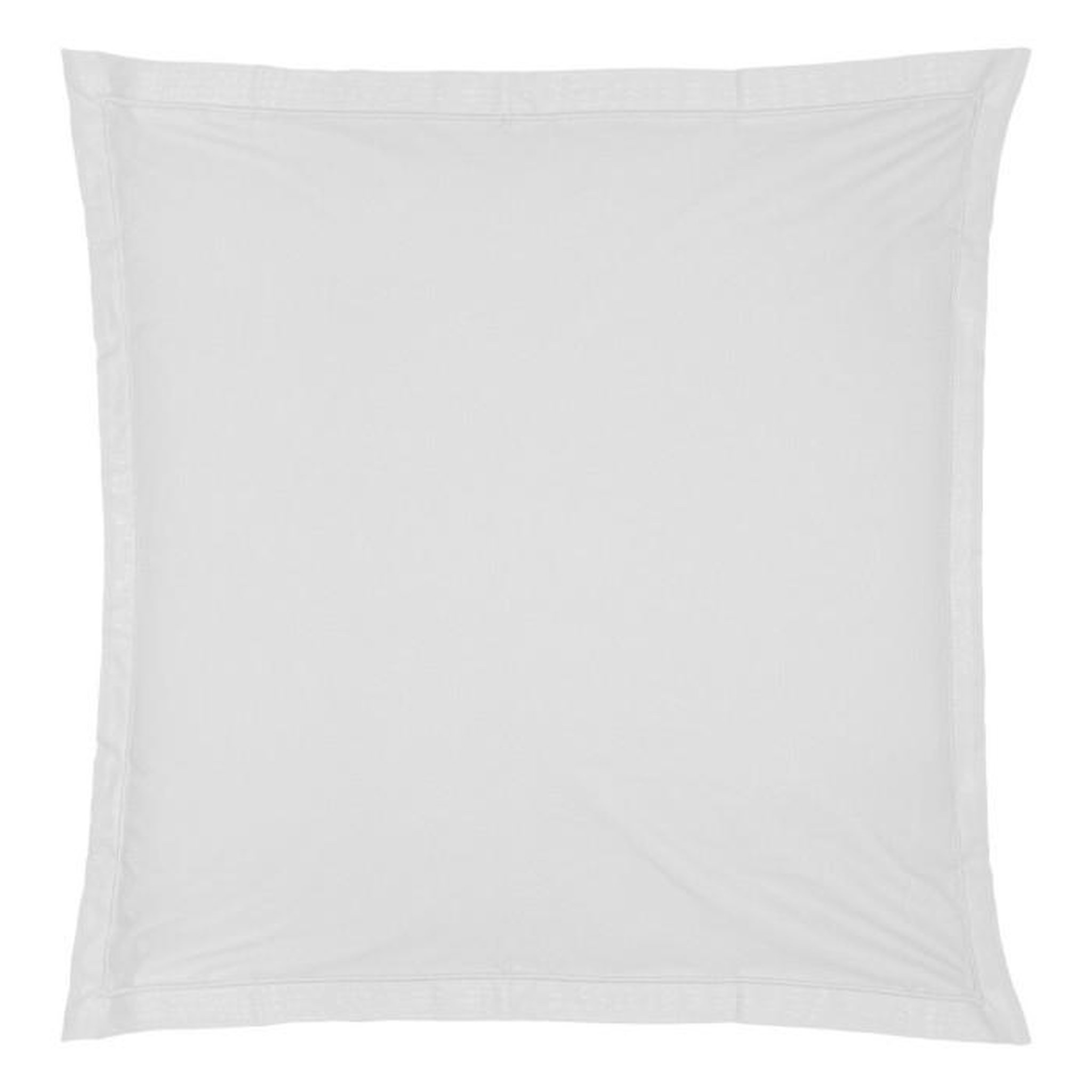 ATMOSPHERA Taie d'Oreiller  Percale  63x63cm Blanc
