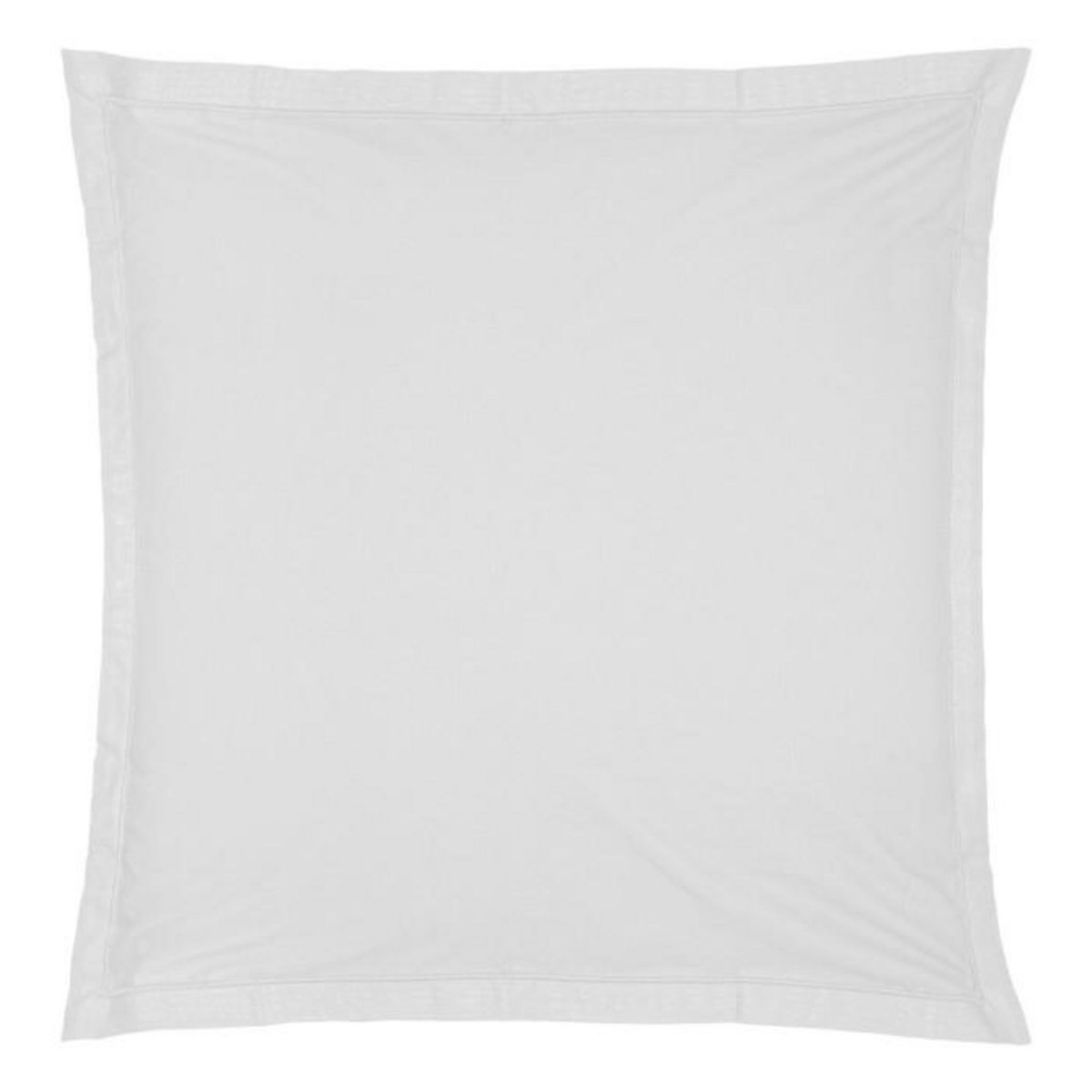 ATMOSPHERA Taie d'Oreiller  Percale  63x63cm Blanc