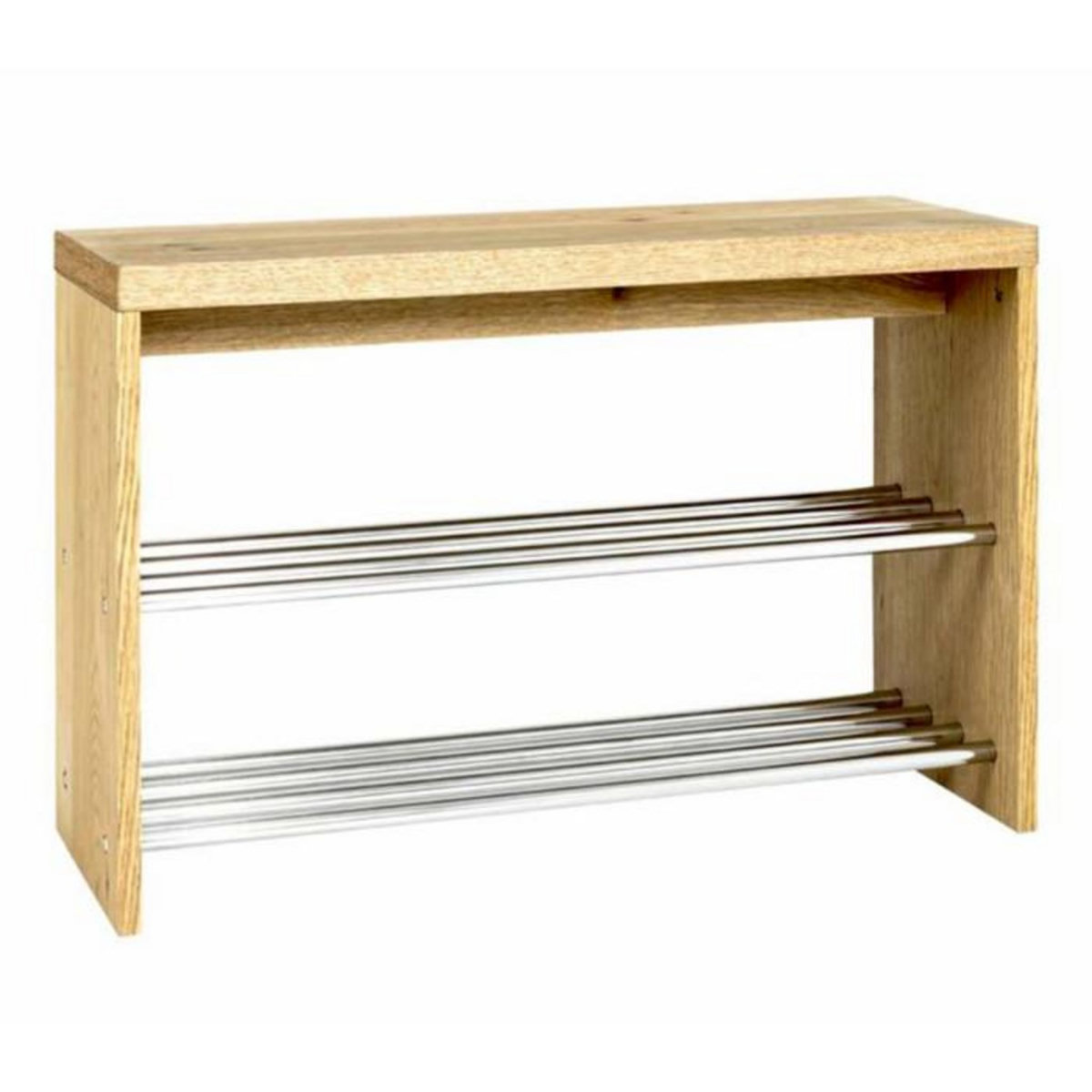 Paris Prix Range-Chaussures 3 Niveaux  Cassis  81cm Naturel