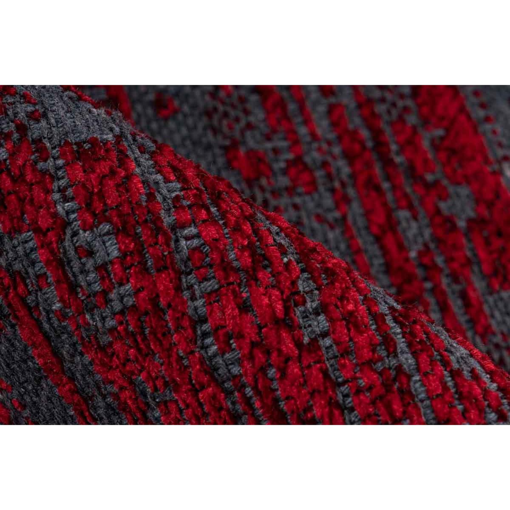 Voir la diapositive 3 : Paris Prix Tapis tissé à poils plats vintage  kalevi  rouge