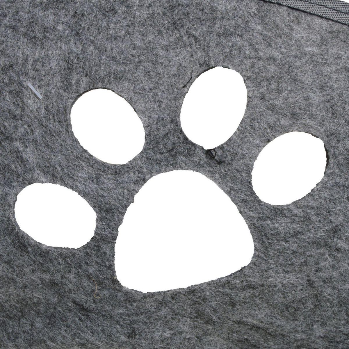 LOVE STORY Hamac de fenêtre pour chat - Gris