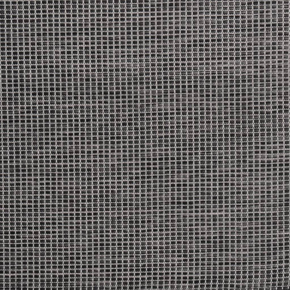 VIDAXL Tapis a tissage plat d'exterieur 80x150 cm Gris