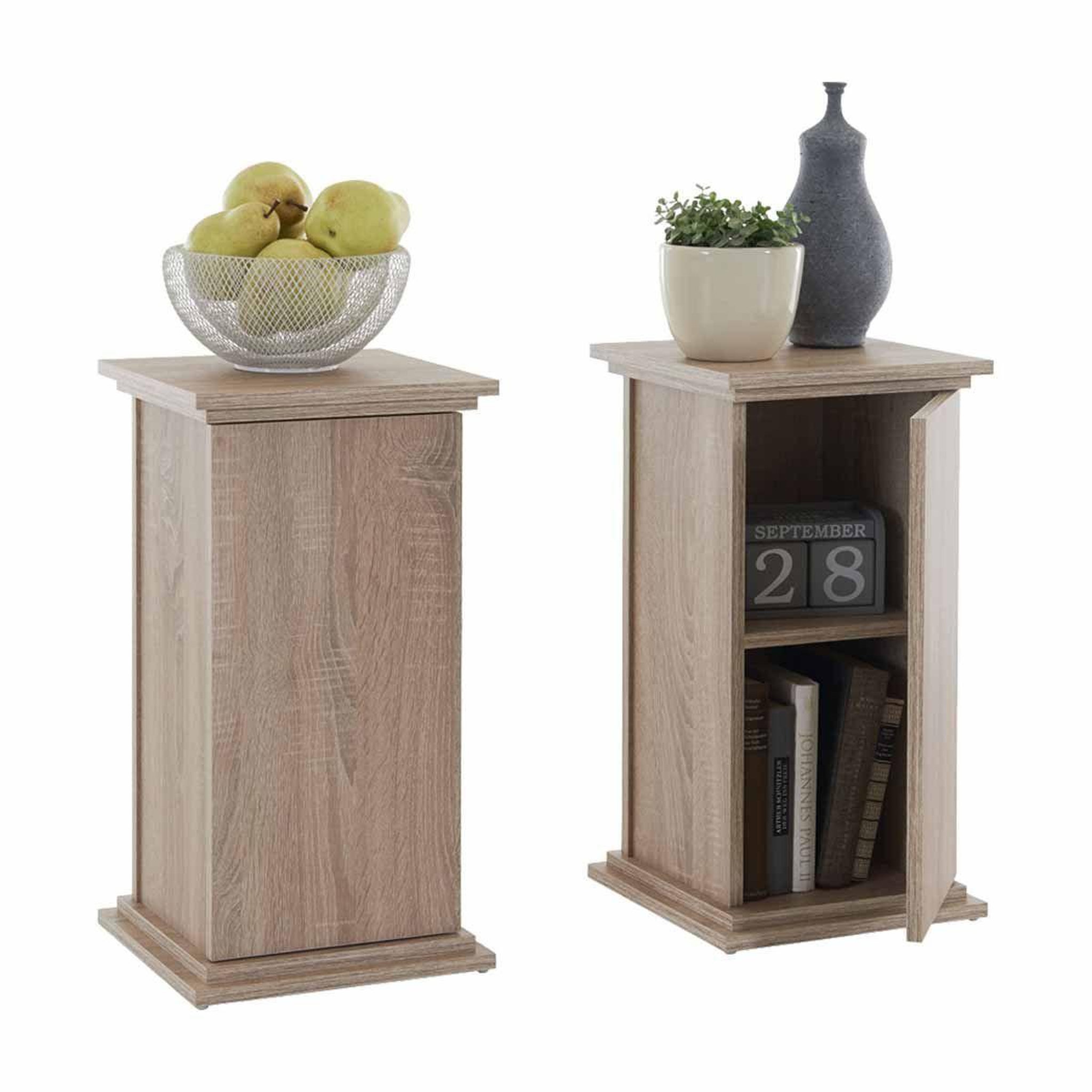 Voir la diapositive 3 : Paris Prix Étagère 2 niveaux vintage  wyon  57cm chêne