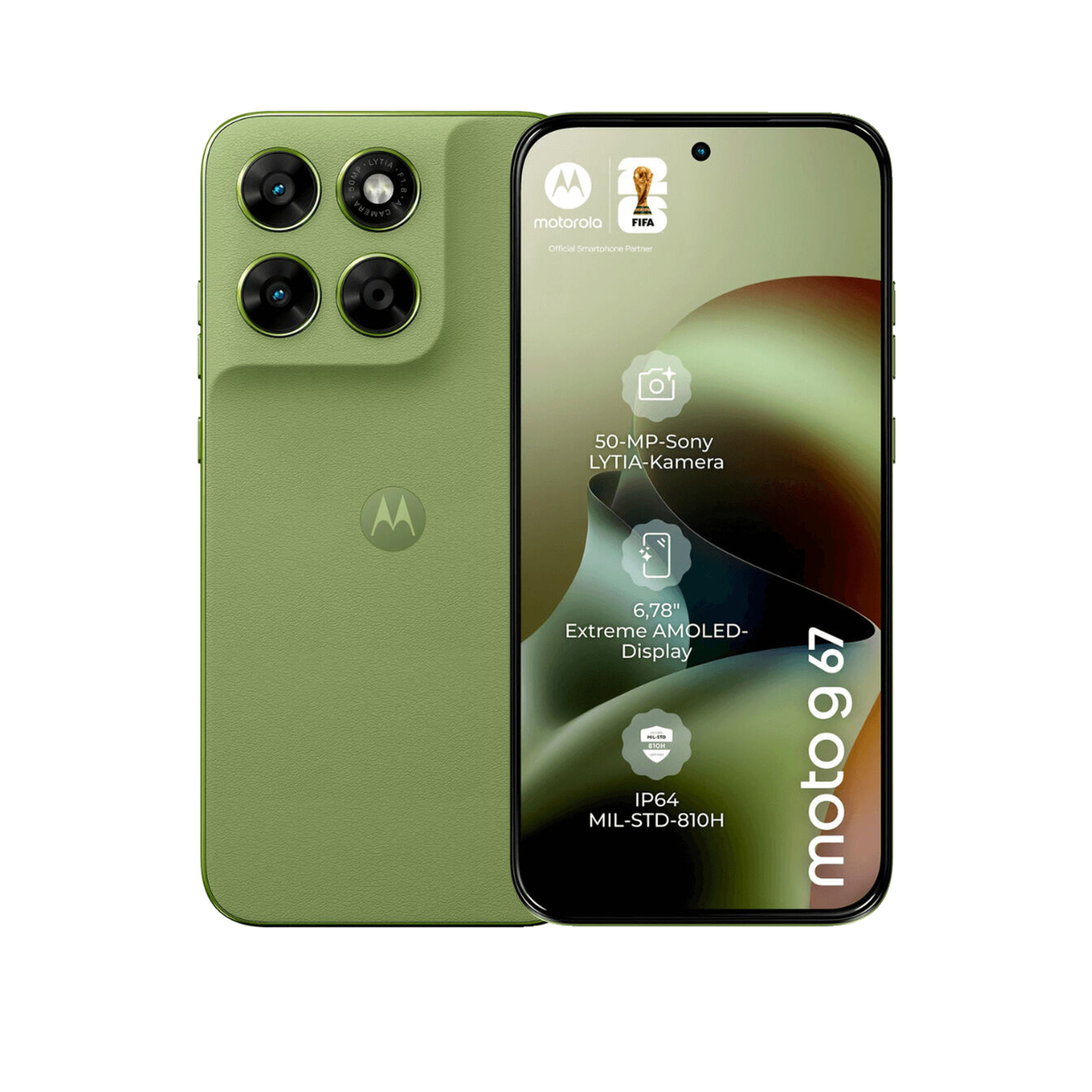 MOTOROLA smartphone moto g67 5g 4gb/128gb vert
